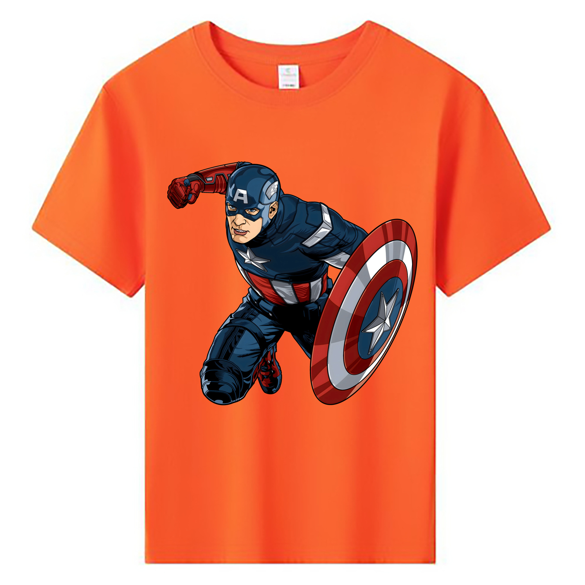 （画像用） アベンジャーズ The Avengers 綿100％キッズTシャツ（フロントプリント）