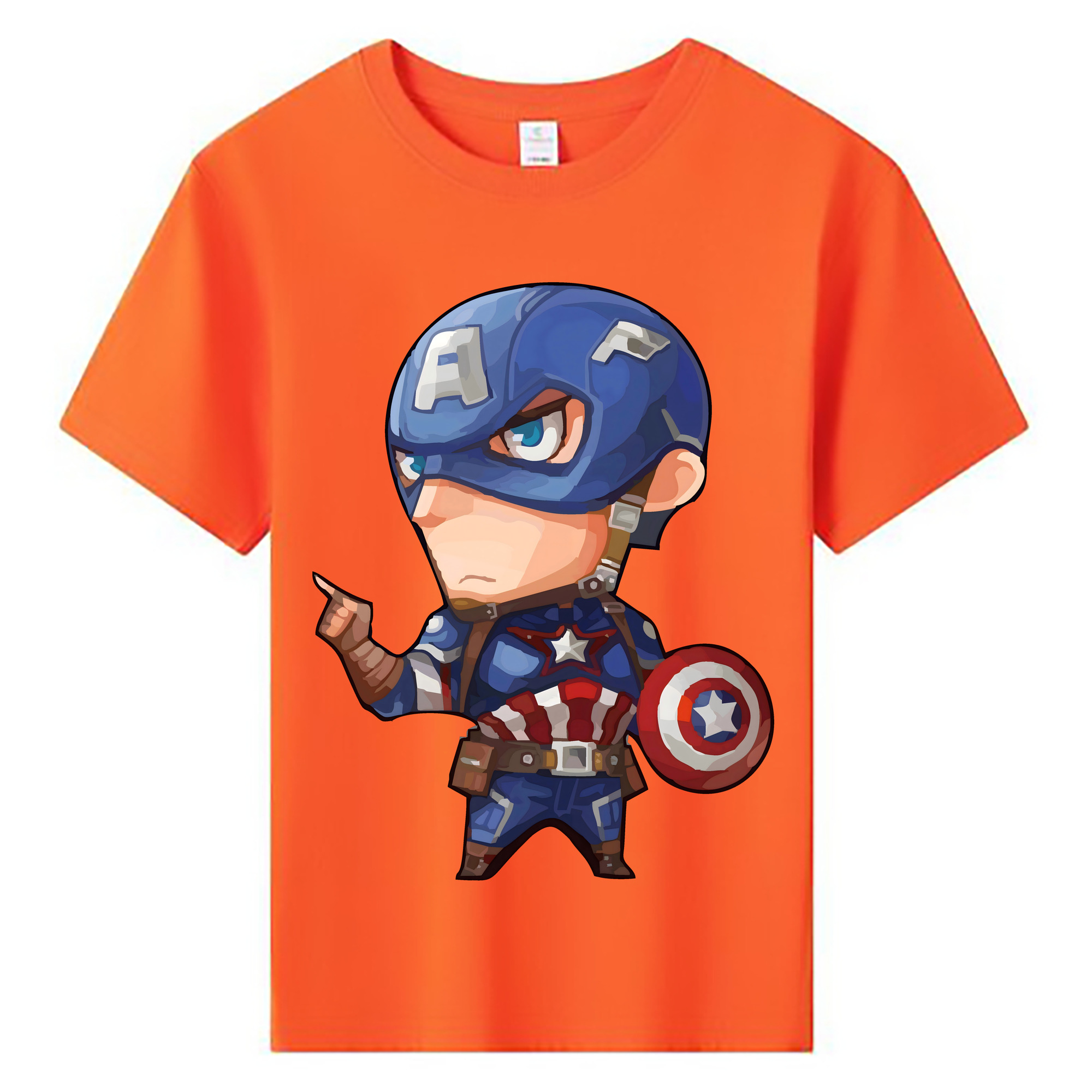 （画像用） アベンジャーズ The Avengers 綿100％キッズTシャツ（フロントプリント）