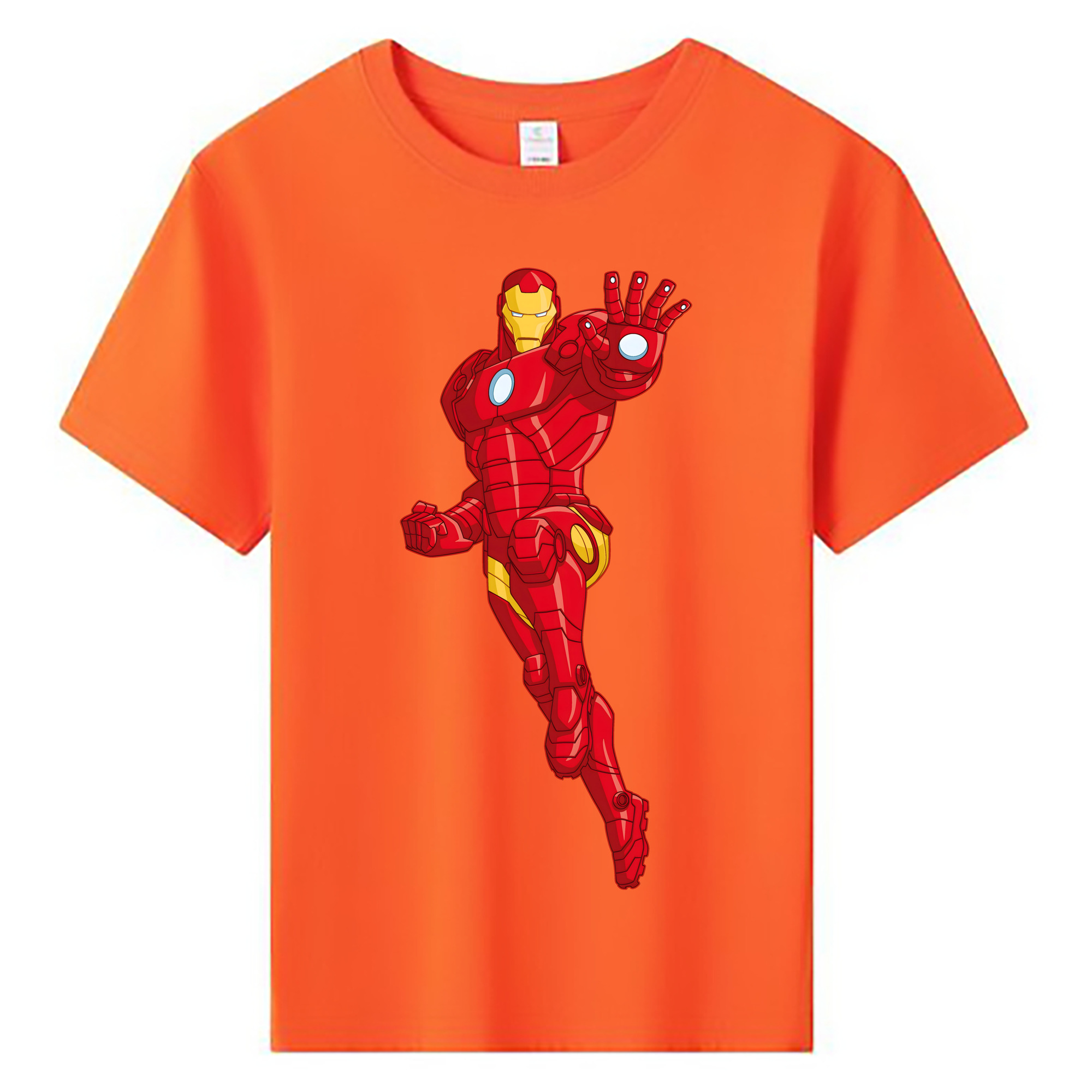 （画像用） アベンジャーズ The Avengers 綿100％キッズTシャツ（フロントプリント）