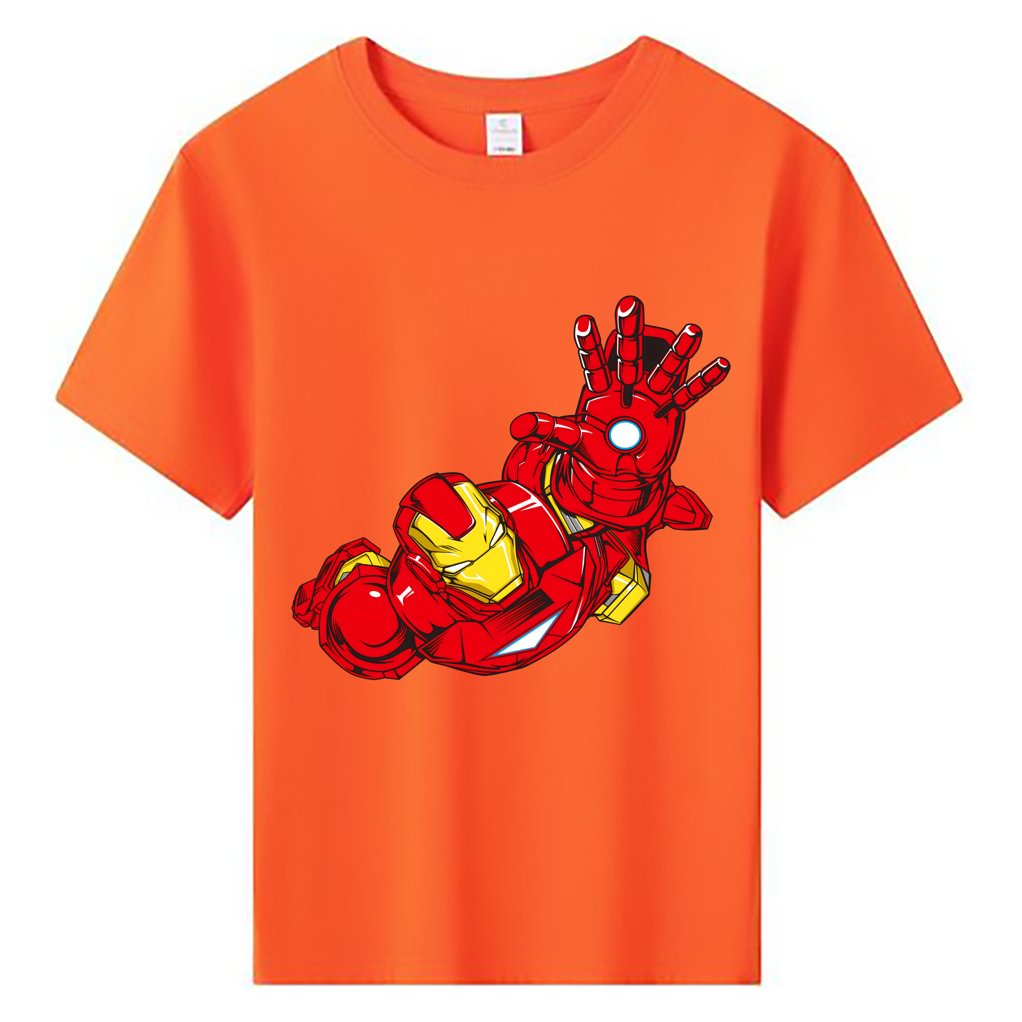 （画像用） アベンジャーズ The Avengers 綿100％キッズTシャツ（フロントプリント）