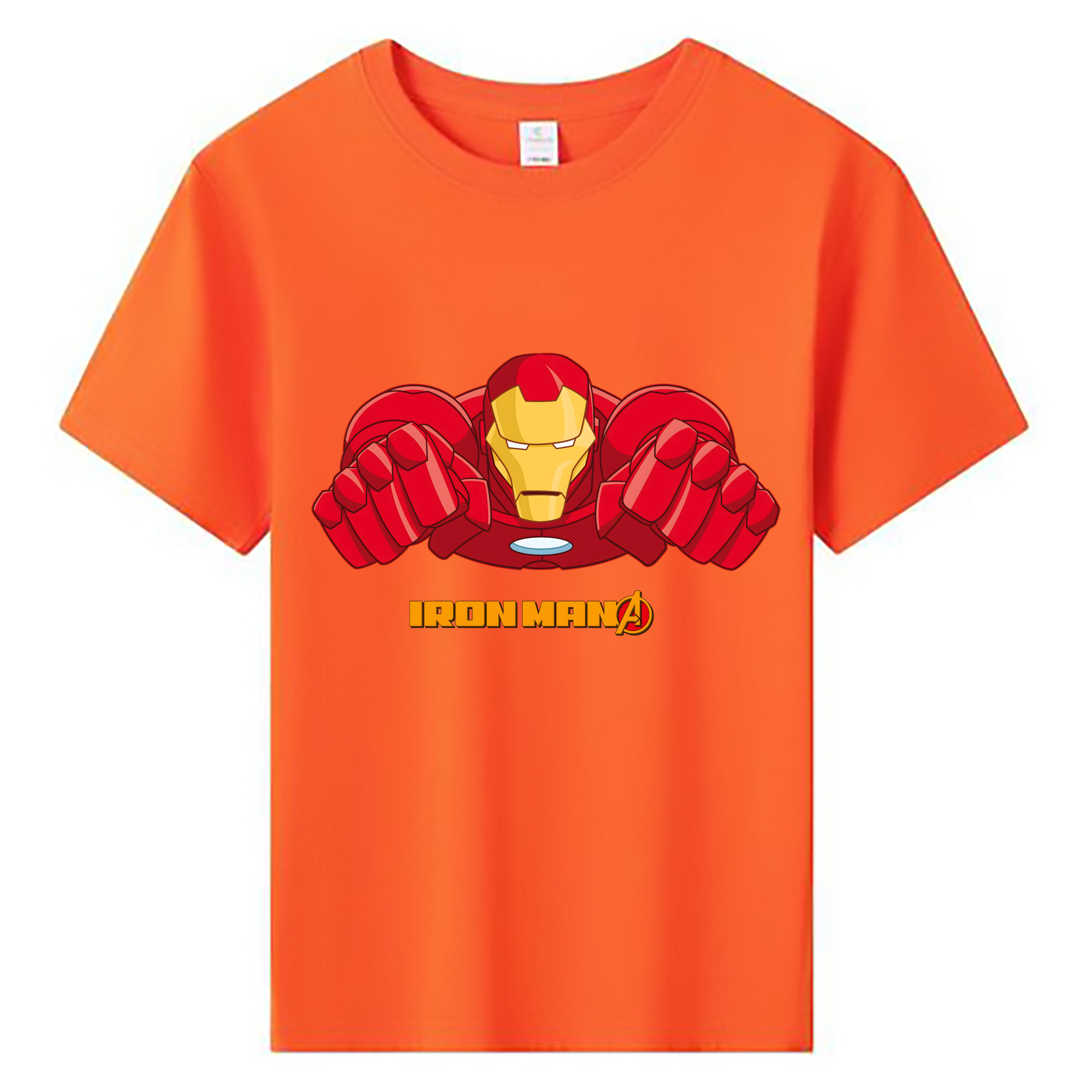 （画像用） アベンジャーズ The Avengers 綿100％キッズTシャツ（フロントプリント）