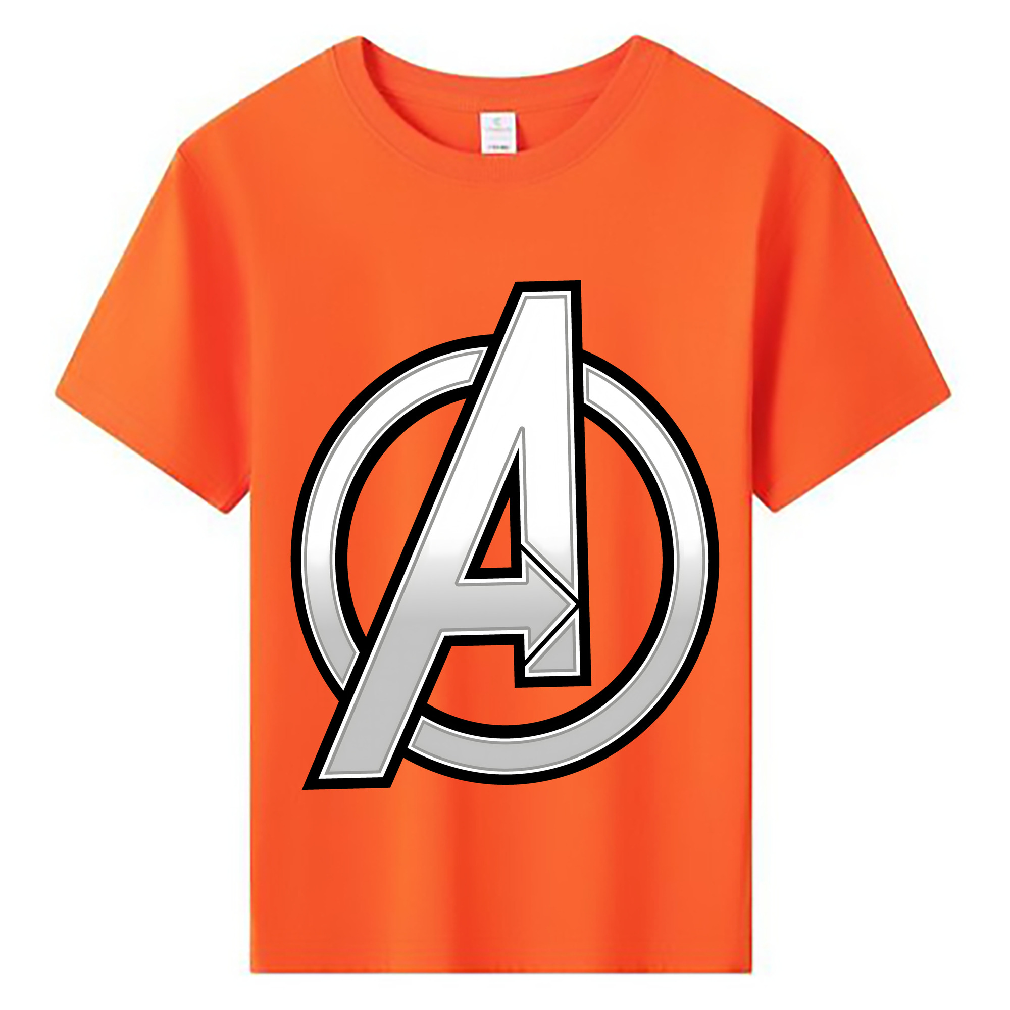 （画像用） アベンジャーズ The Avengers 綿100％キッズTシャツ（フロントプリント）