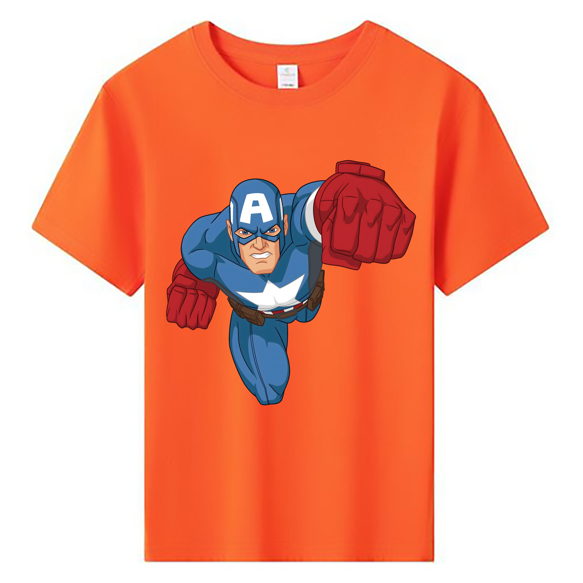 （画像用） アベンジャーズ The Avengers 綿100％キッズTシャツ（フロントプリント）
