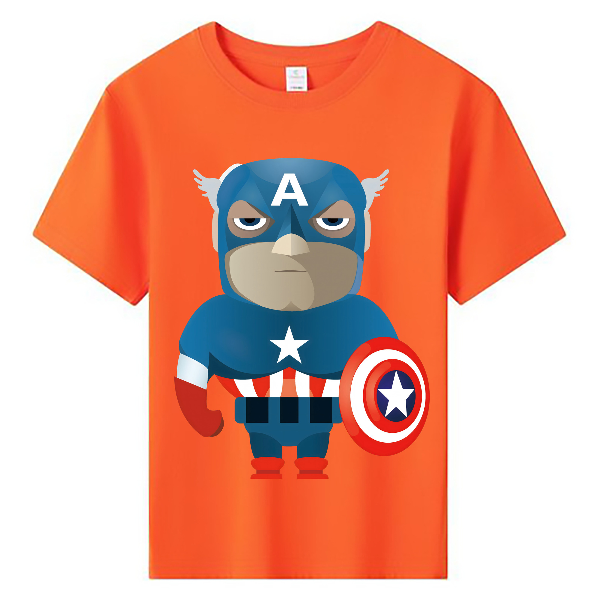 （画像用） アベンジャーズ The Avengers 綿100％キッズTシャツ（フロントプリント）