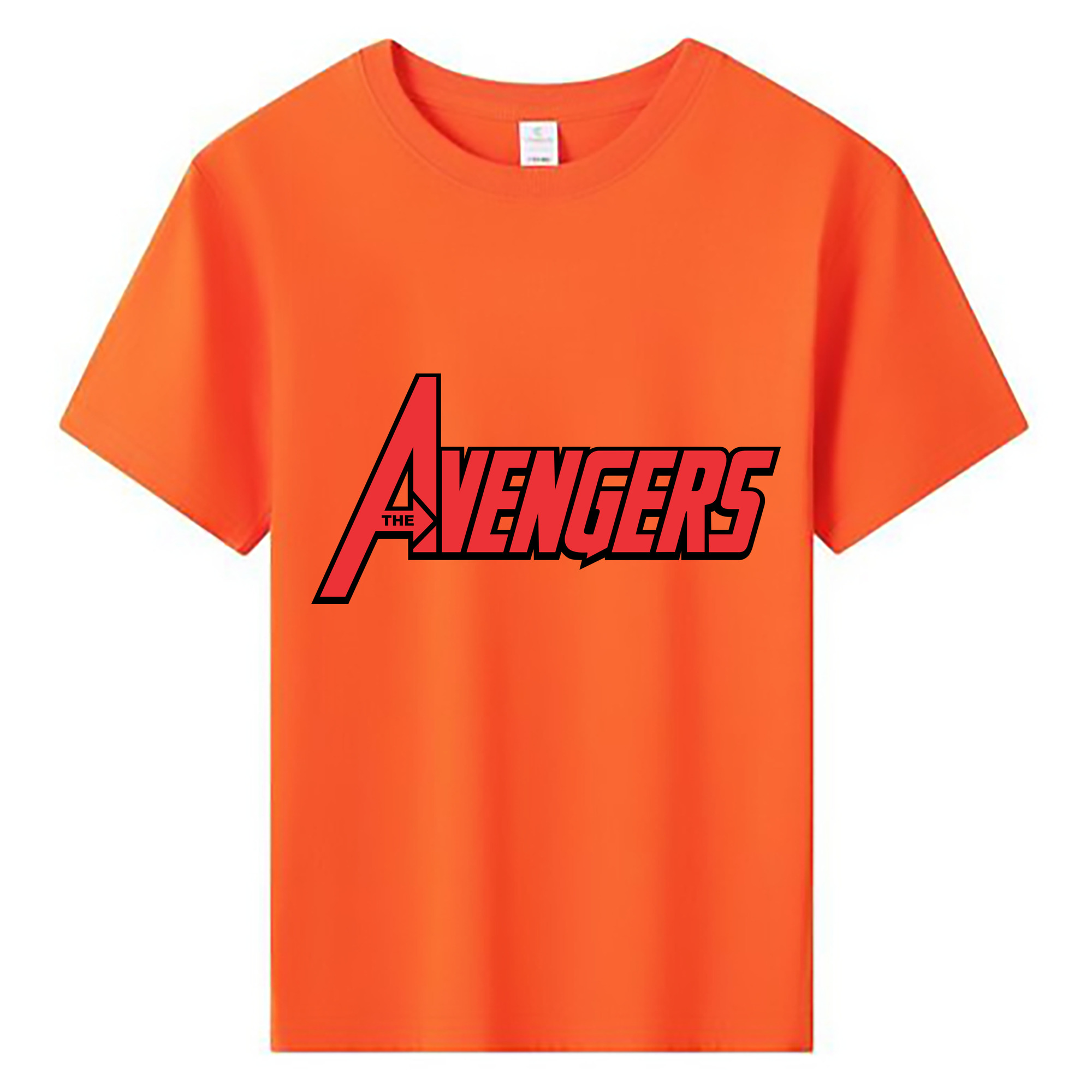 （画像用） アベンジャーズ The Avengers 綿100％キッズTシャツ（フロントプリント）