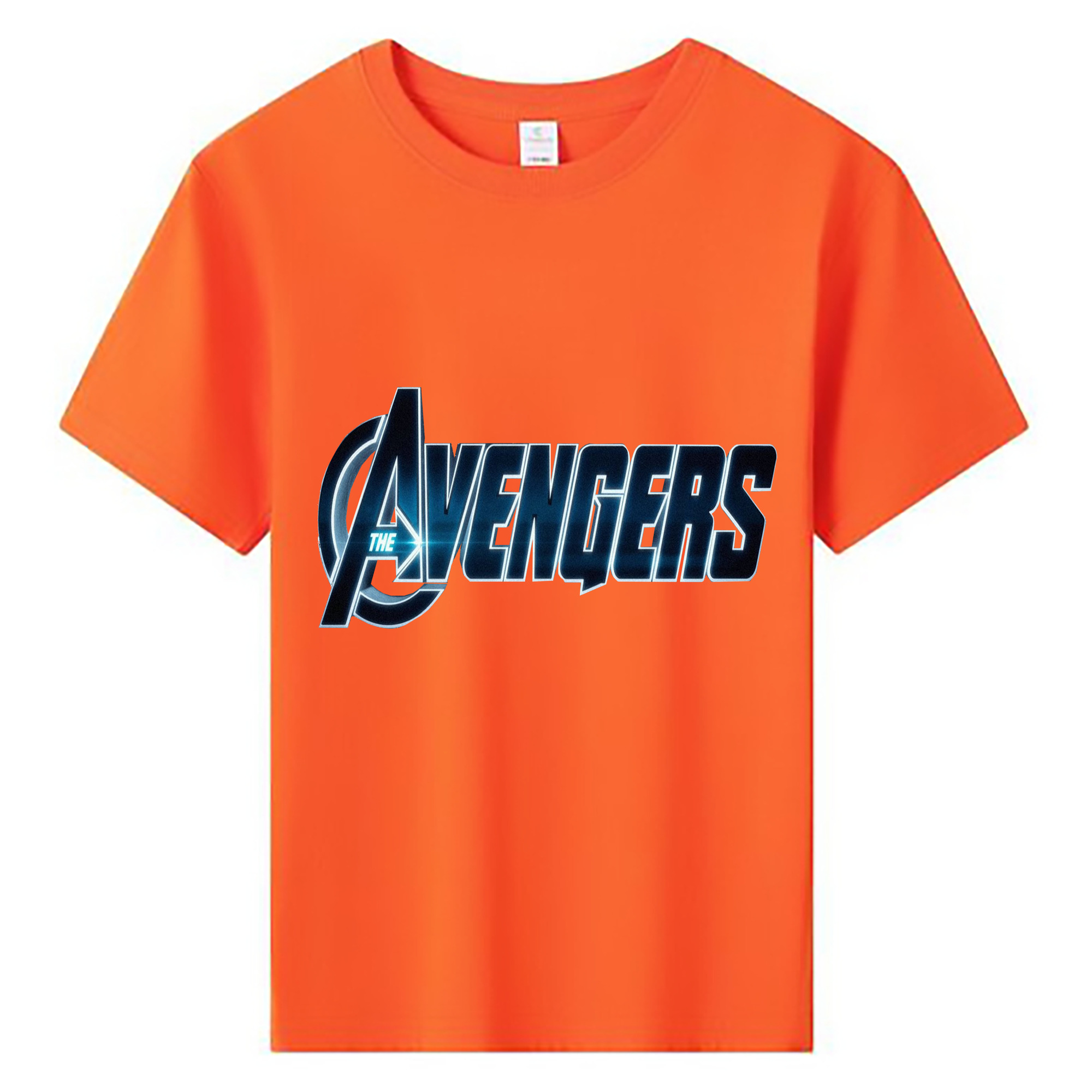 （画像用） アベンジャーズ The Avengers 綿100％キッズTシャツ（フロントプリント）