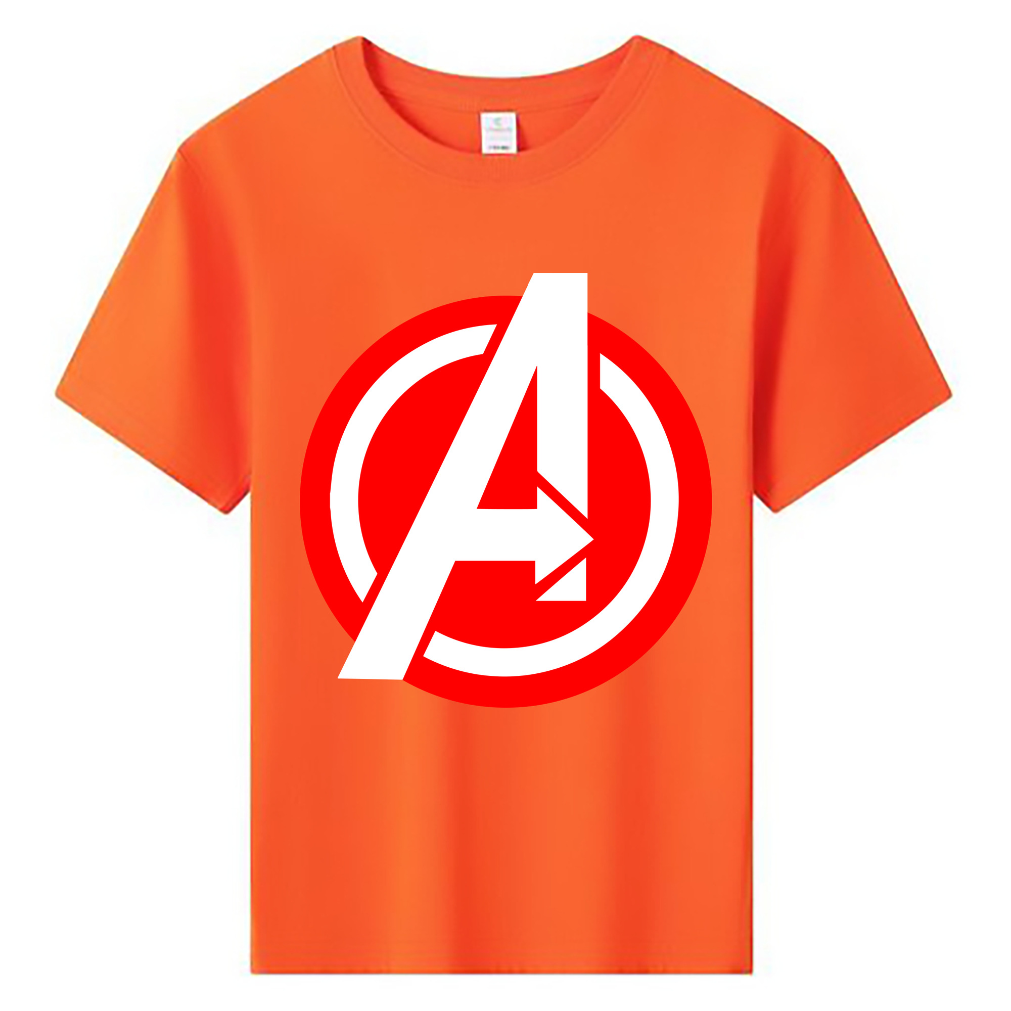 （画像用） アベンジャーズ The Avengers 綿100％キッズTシャツ（フロントプリント）