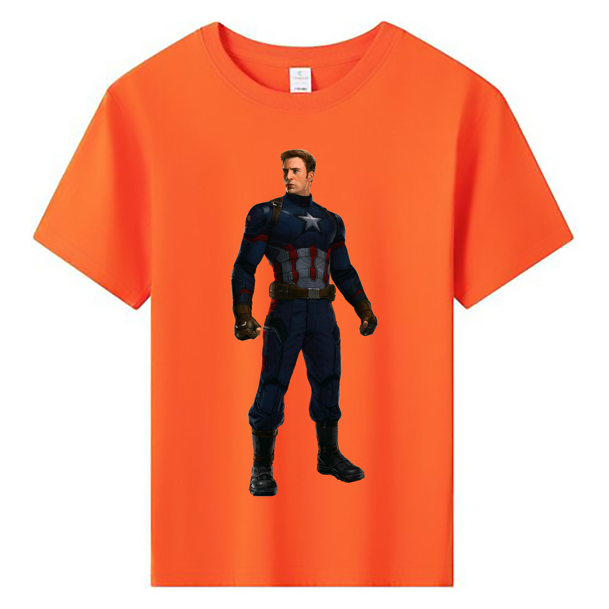 （画像用） アベンジャーズ The Avengers 綿100％キッズTシャツ（フロントプリント）
