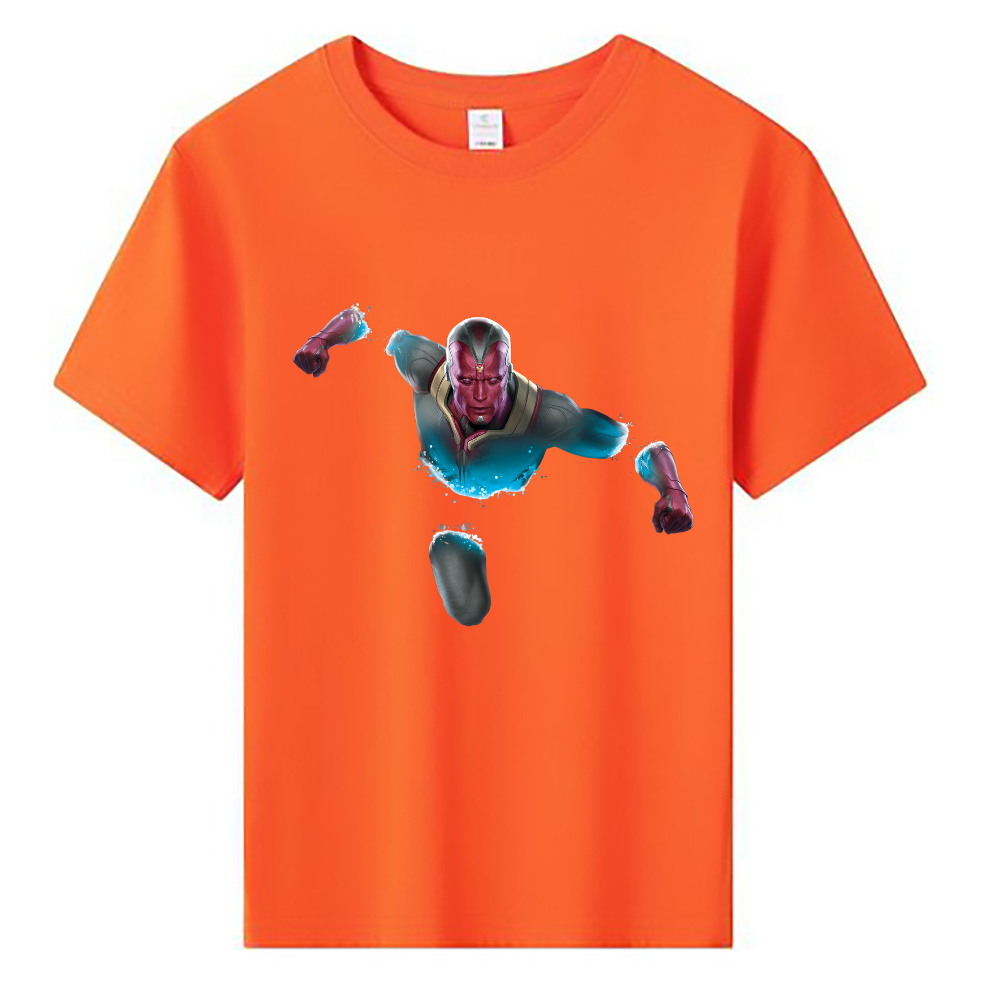 （画像用） アベンジャーズ The Avengers 綿100％キッズTシャツ（フロントプリント）