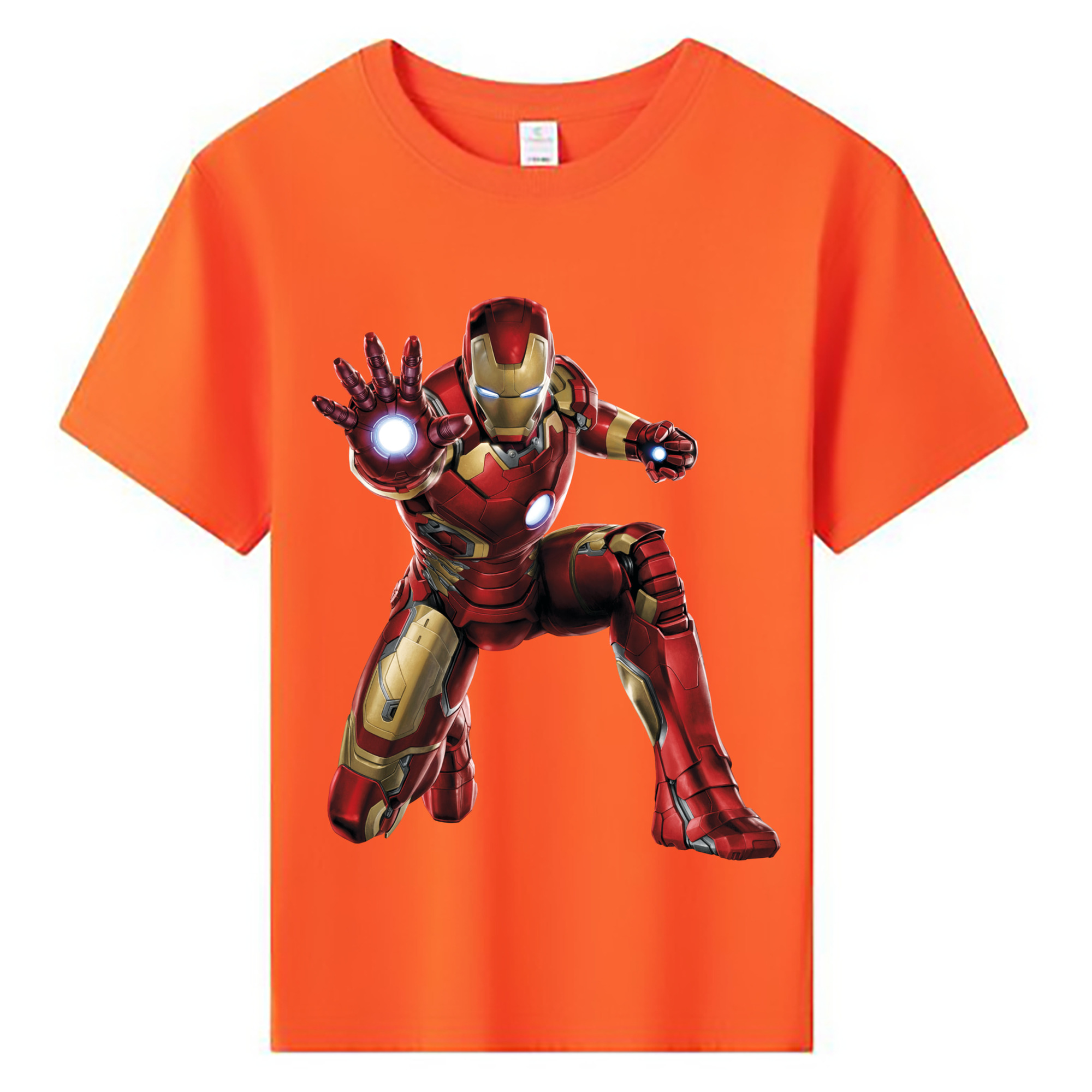 （画像用） アベンジャーズ The Avengers 綿100％キッズTシャツ（フロントプリント）