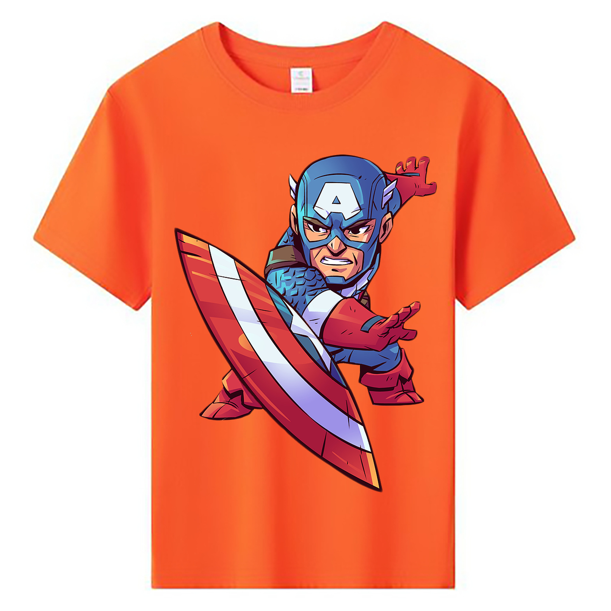 （画像用） アベンジャーズ The Avengers 綿100％キッズTシャツ（フロントプリント）