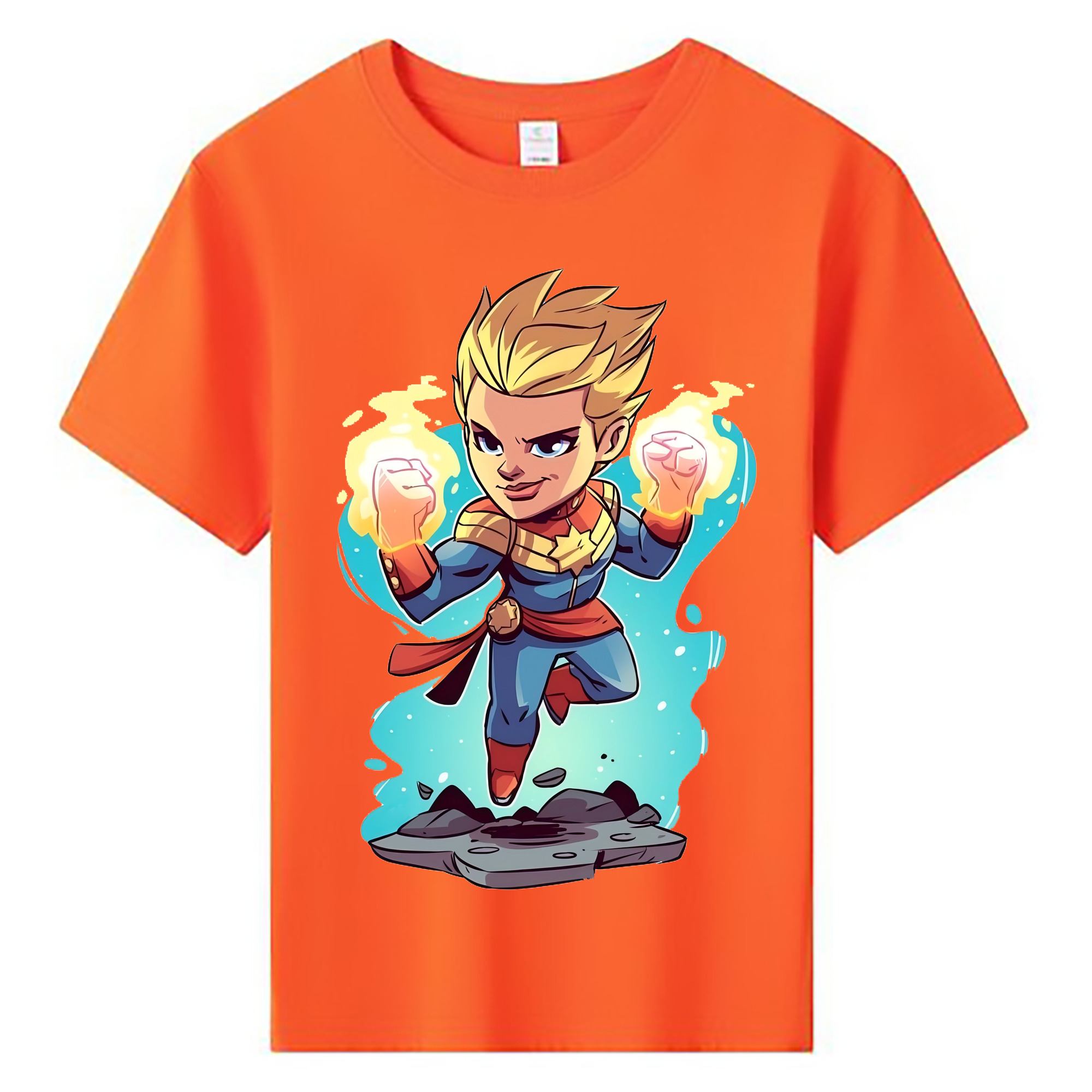 （画像用） アベンジャーズ The Avengers 綿100％キッズTシャツ（フロントプリント）