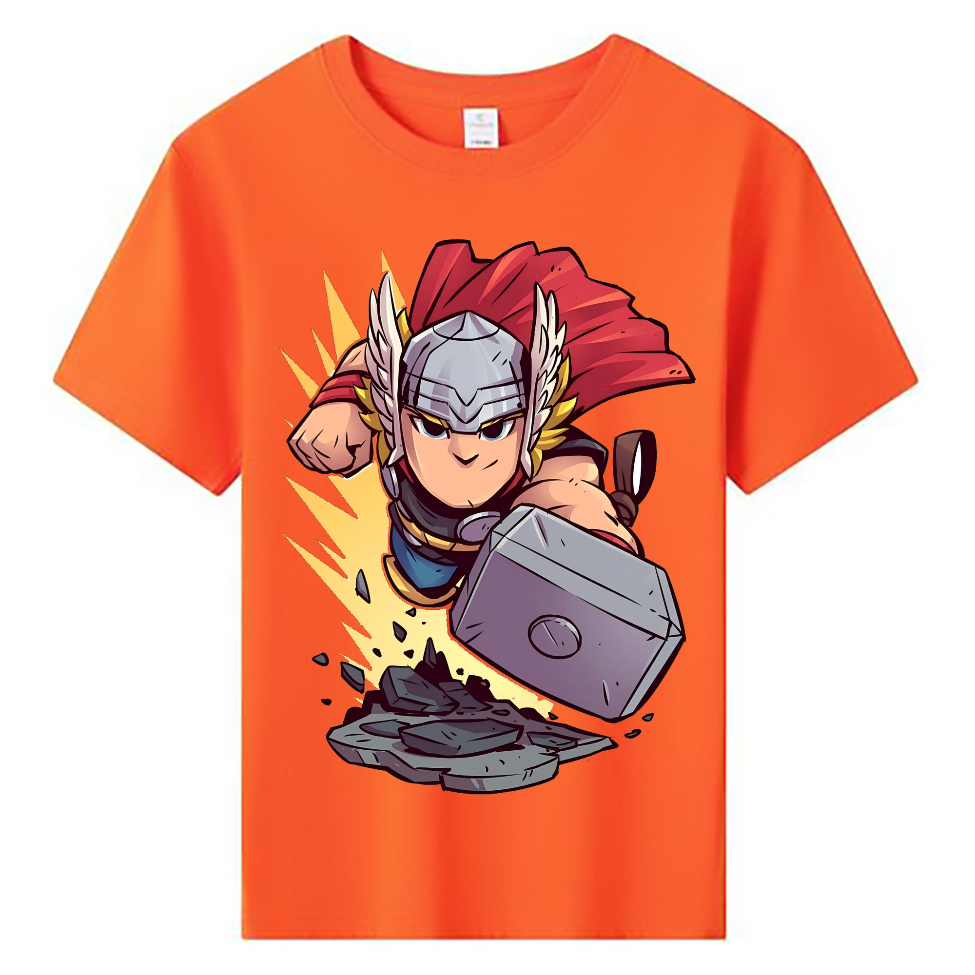 （画像用） アベンジャーズ The Avengers 綿100％キッズTシャツ（フロントプリント）
