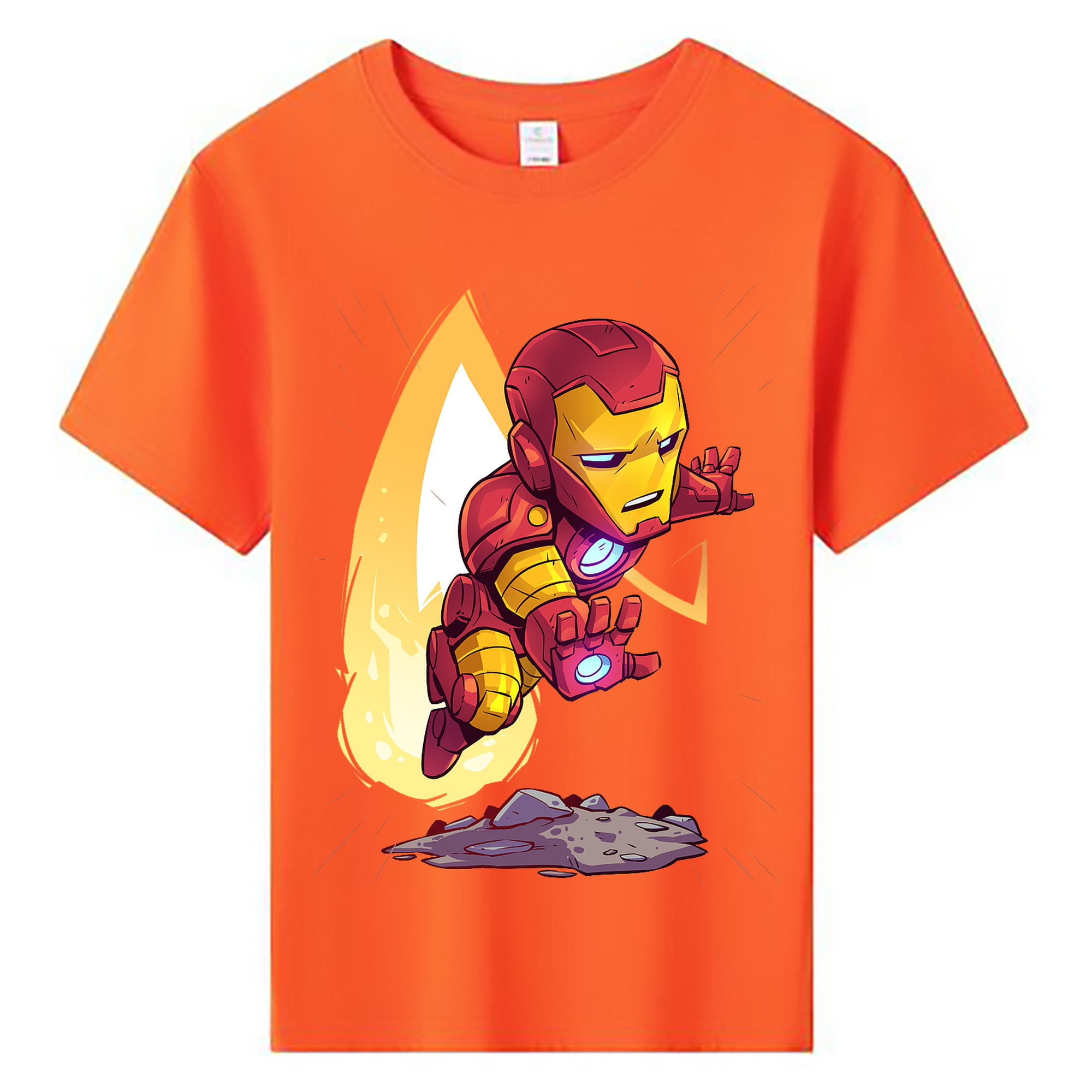 （画像用） アベンジャーズ The Avengers 綿100％キッズTシャツ（フロントプリント）