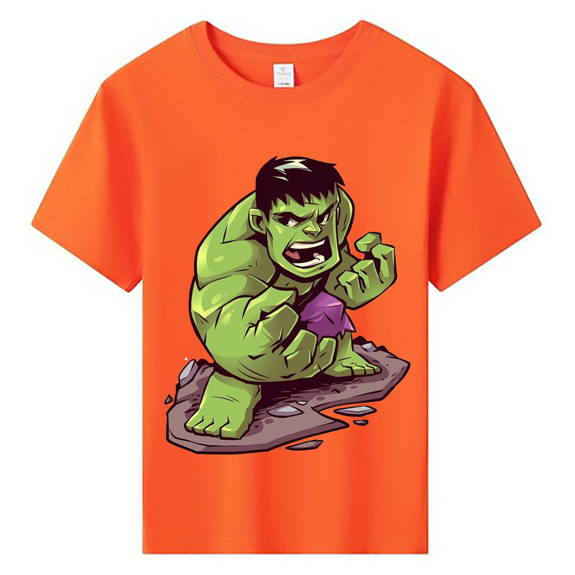 （画像用） アベンジャーズ The Avengers 綿100％キッズTシャツ（フロントプリント）