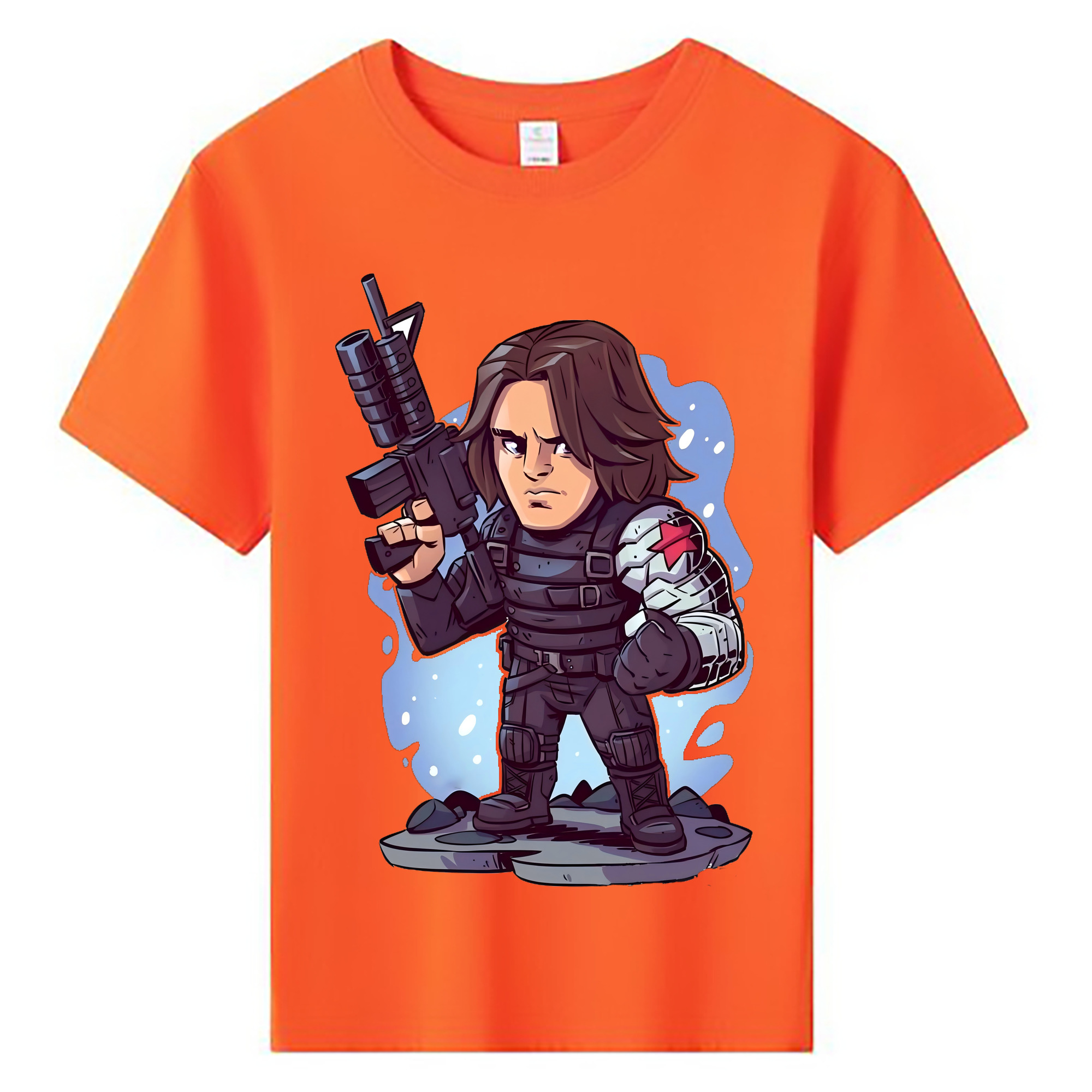 （画像用） アベンジャーズ The Avengers 綿100％キッズTシャツ（フロントプリント）
