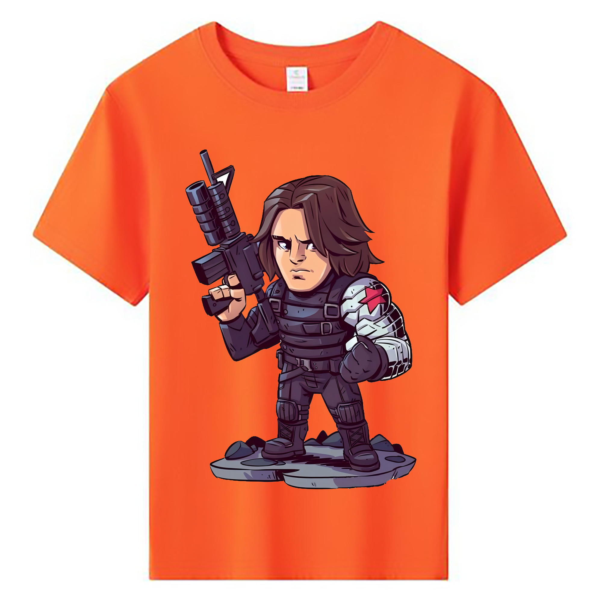 （画像用） アベンジャーズ The Avengers 綿100％キッズTシャツ（フロントプリント）