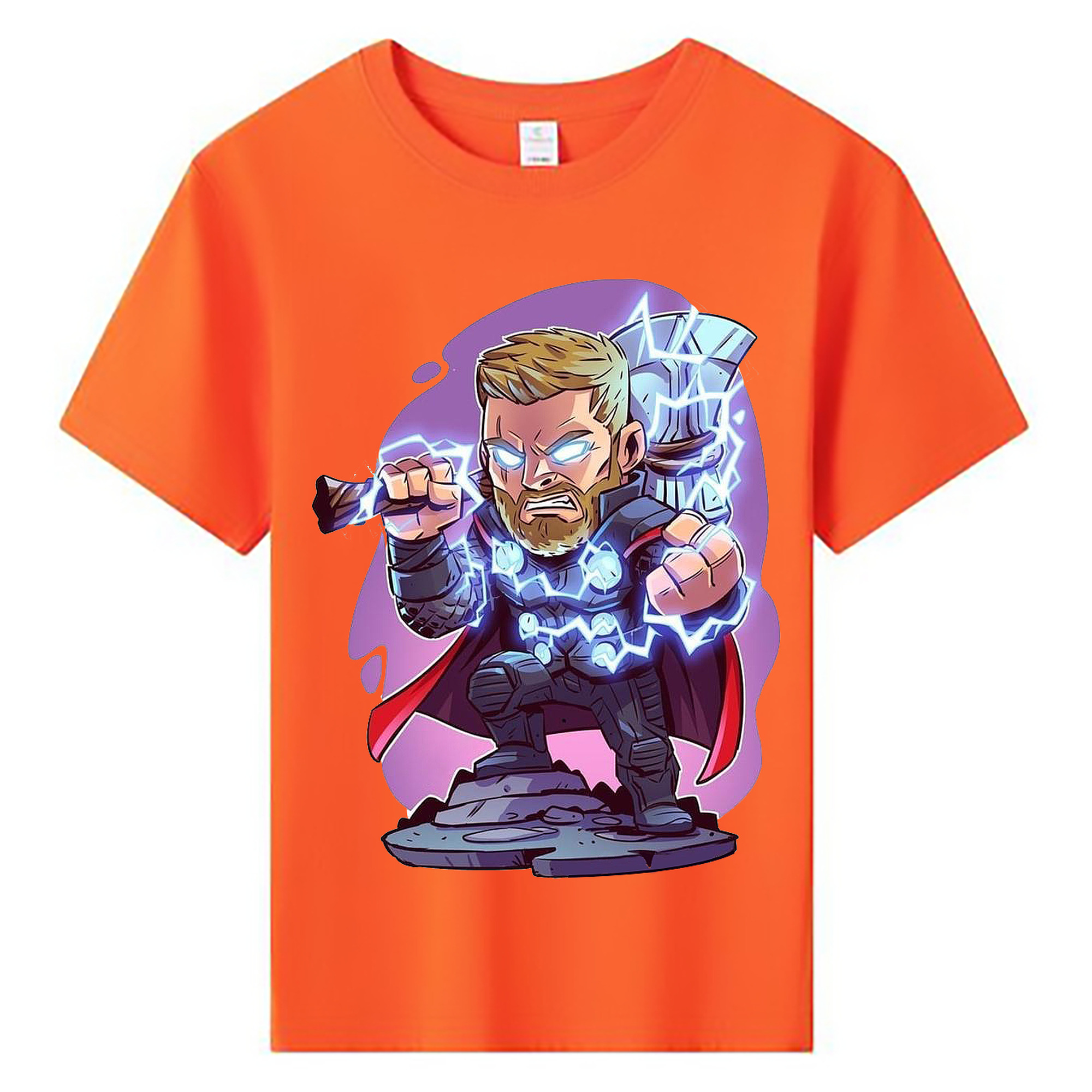 （画像用） アベンジャーズ The Avengers 綿100％キッズTシャツ（フロントプリント）