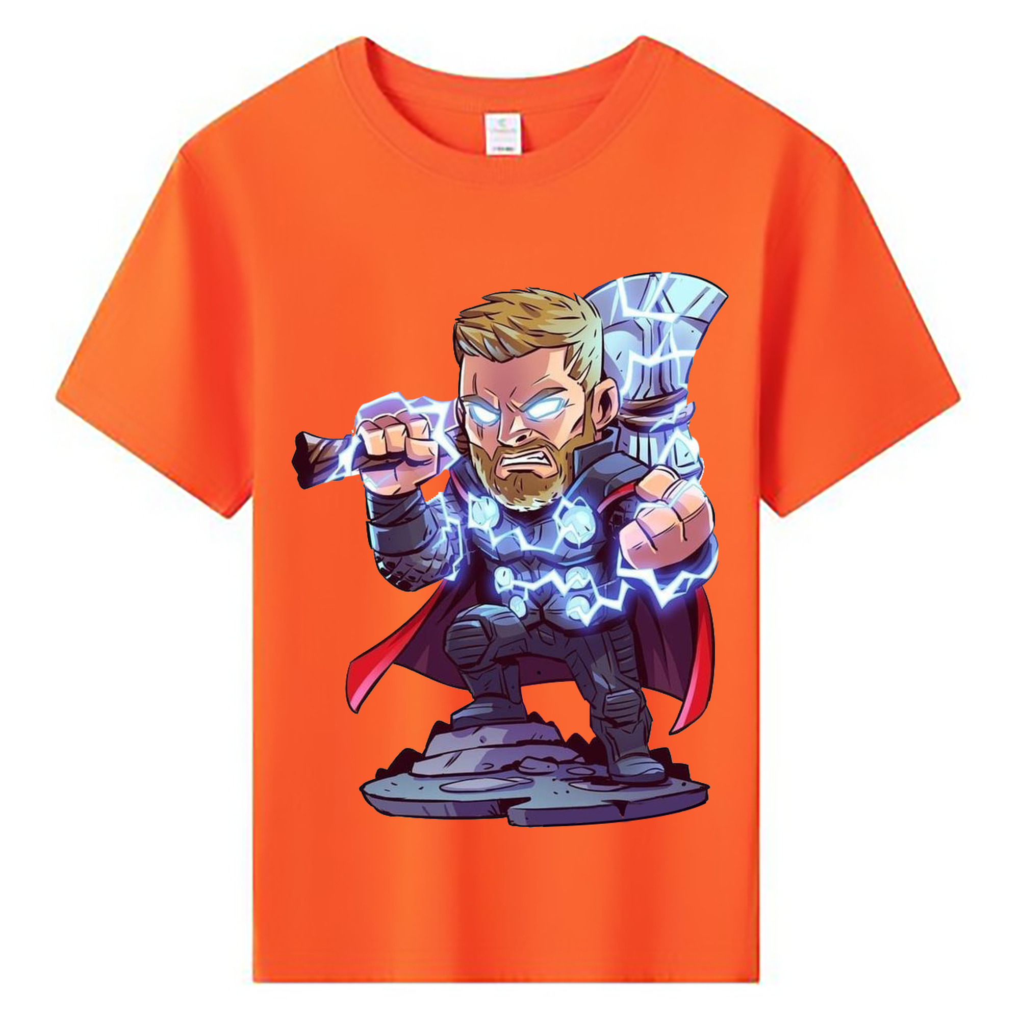 （画像用） アベンジャーズ The Avengers 綿100％キッズTシャツ（フロントプリント）