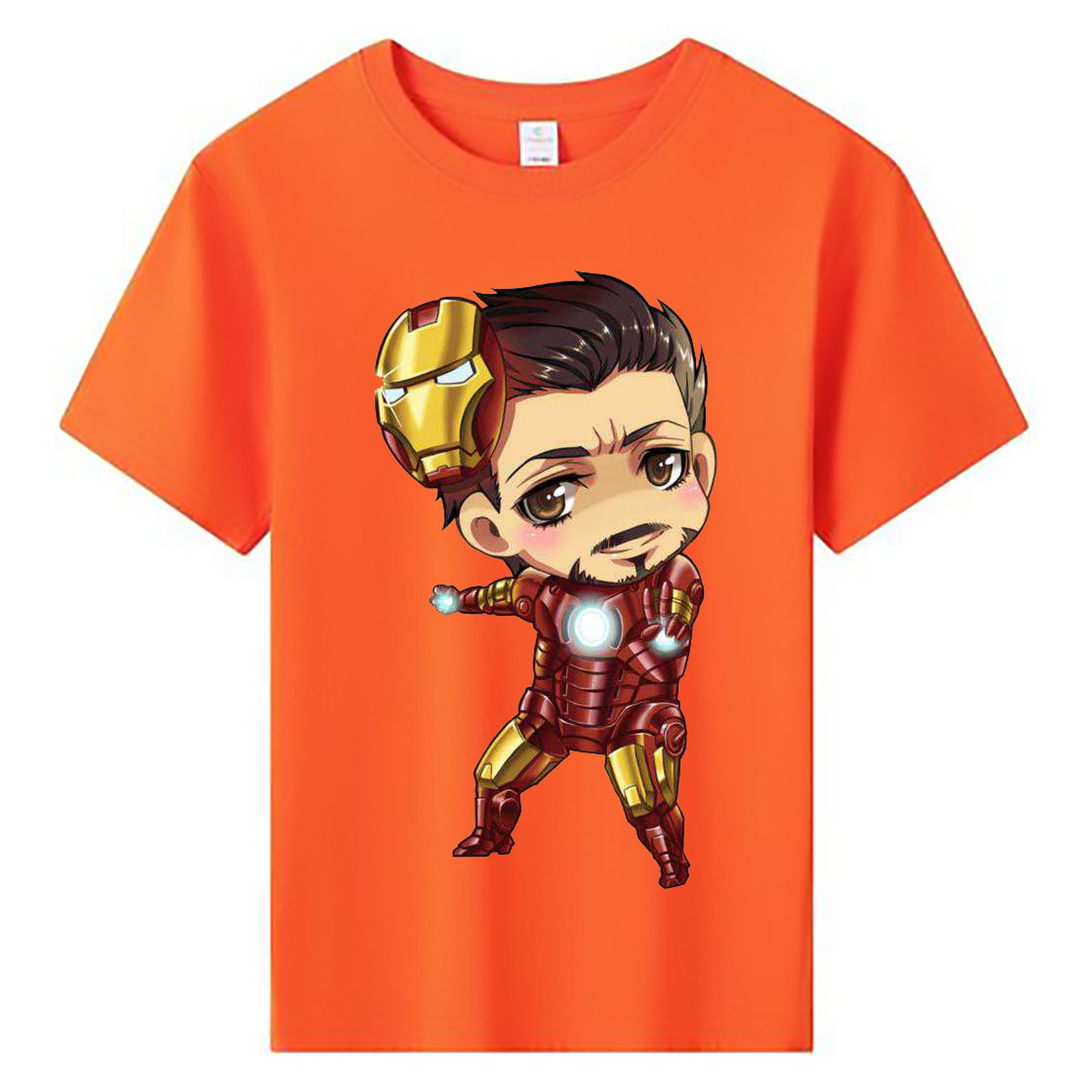 （画像用） アベンジャーズ The Avengers 綿100％キッズTシャツ（フロントプリント）