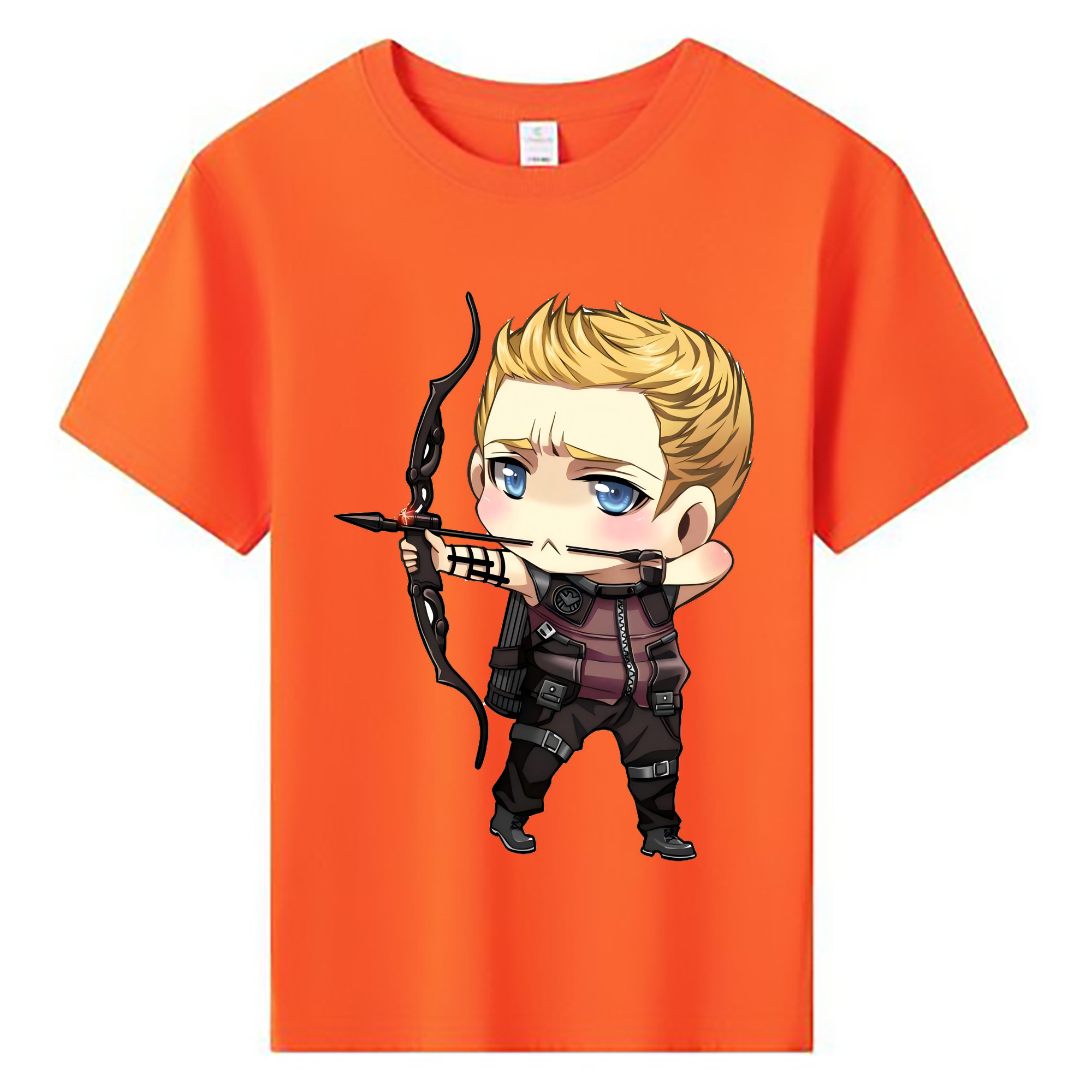 （画像用） アベンジャーズ The Avengers 綿100％キッズTシャツ（フロントプリント）