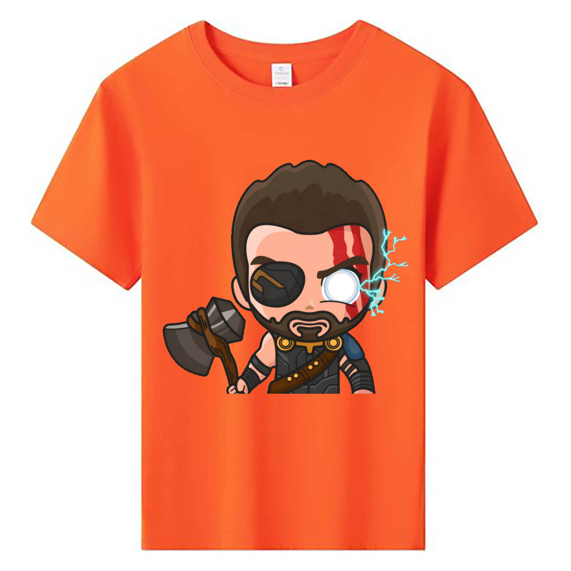 （画像用） アベンジャーズ The Avengers 綿100％キッズTシャツ（フロントプリント）