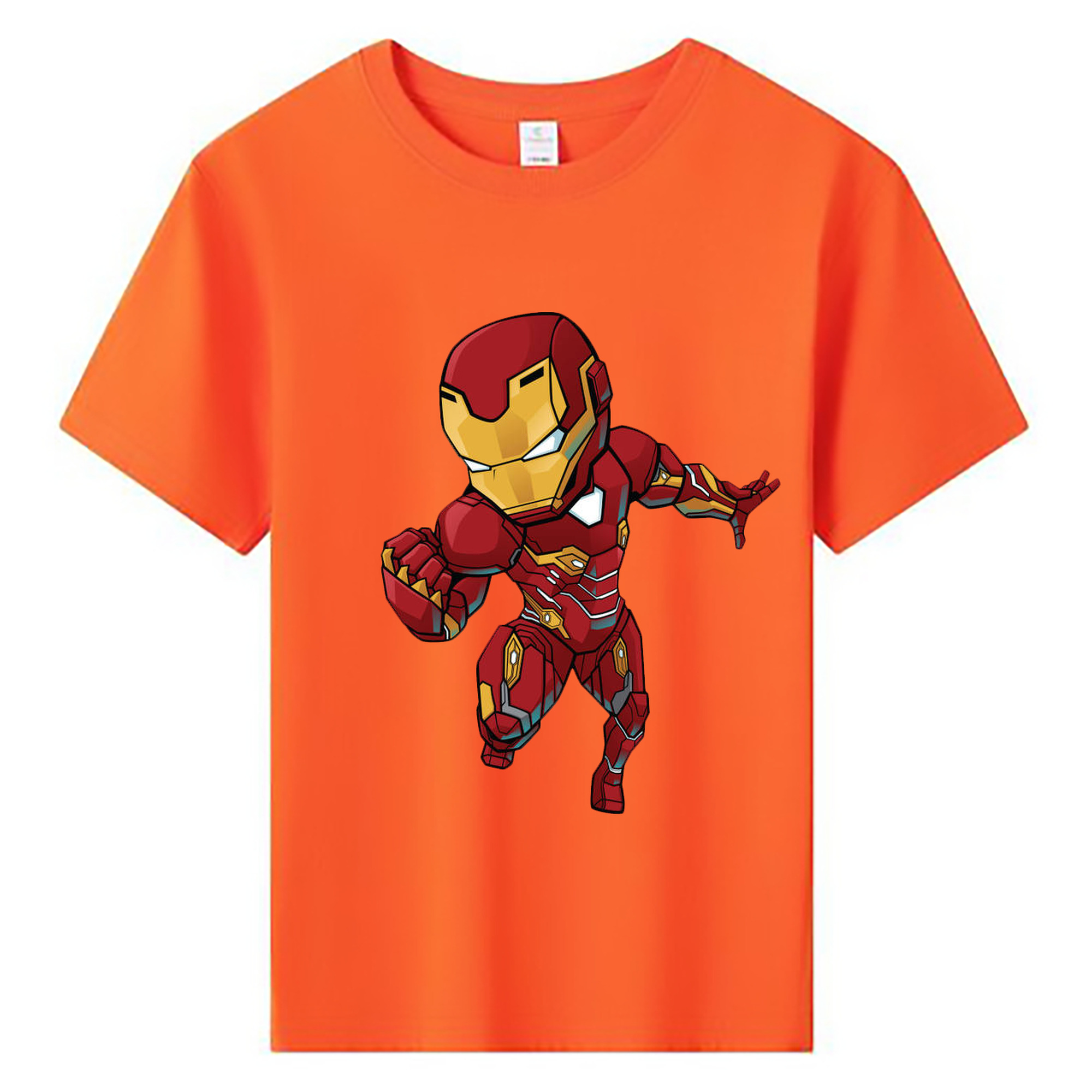 （画像用） アベンジャーズ The Avengers 綿100％キッズTシャツ（フロントプリント）