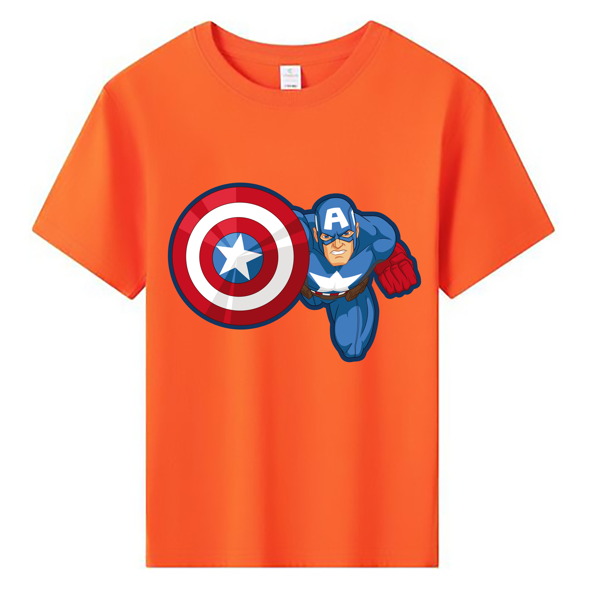 （画像用） アベンジャーズ The Avengers 綿100％キッズTシャツ（フロントプリント）