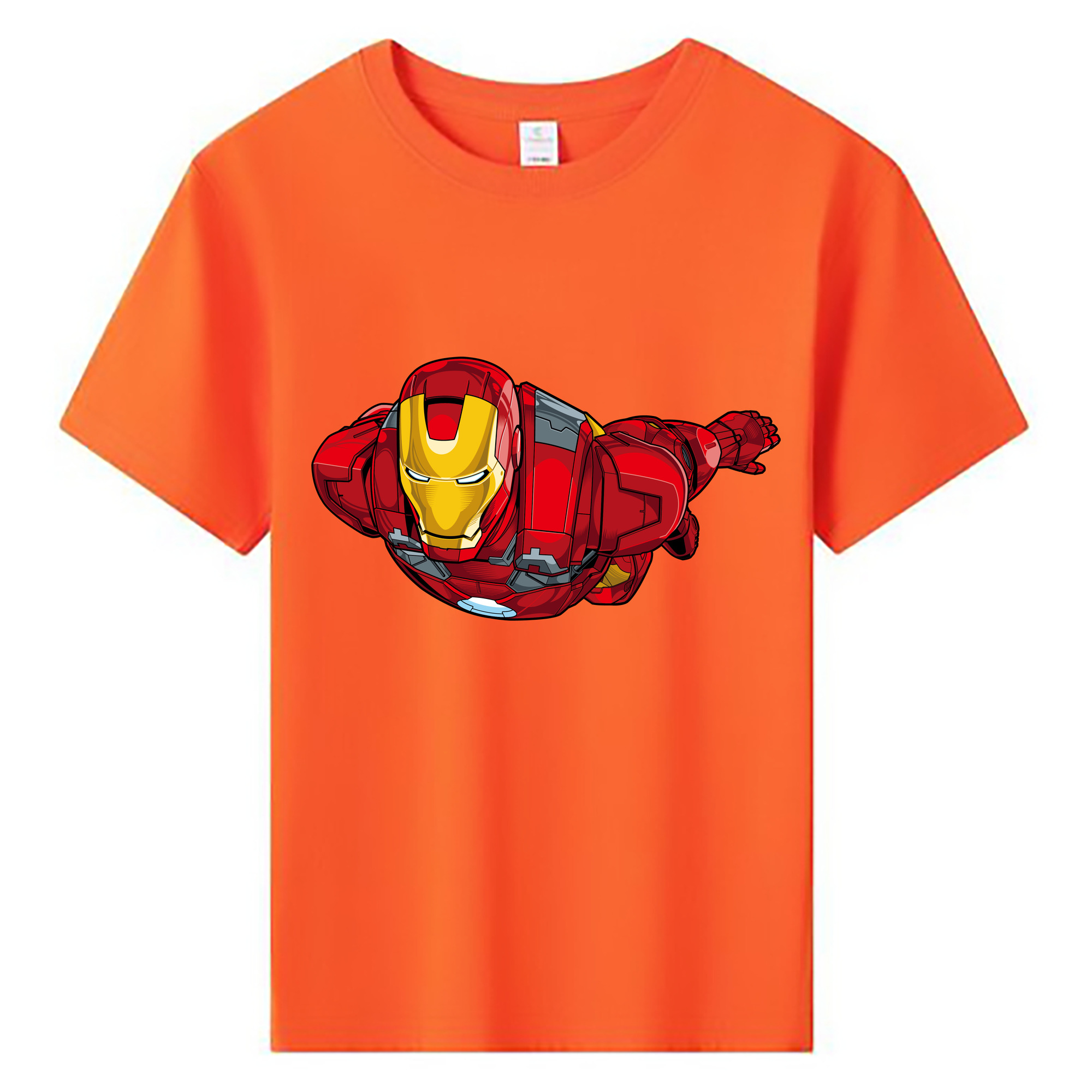 （画像用） アベンジャーズ The Avengers 綿100％キッズTシャツ（フロントプリント）