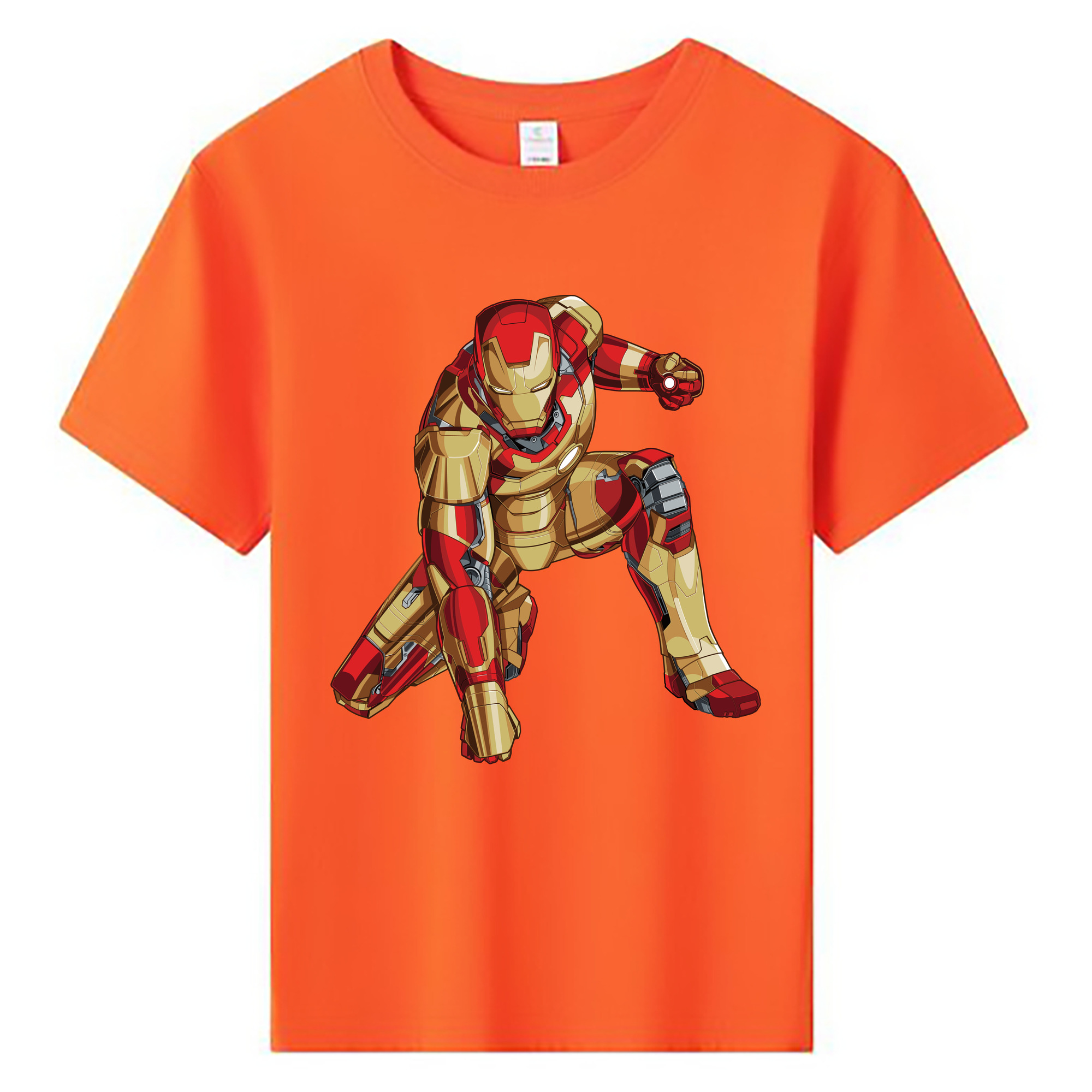 （画像用） アベンジャーズ The Avengers 綿100％キッズTシャツ（フロントプリント）