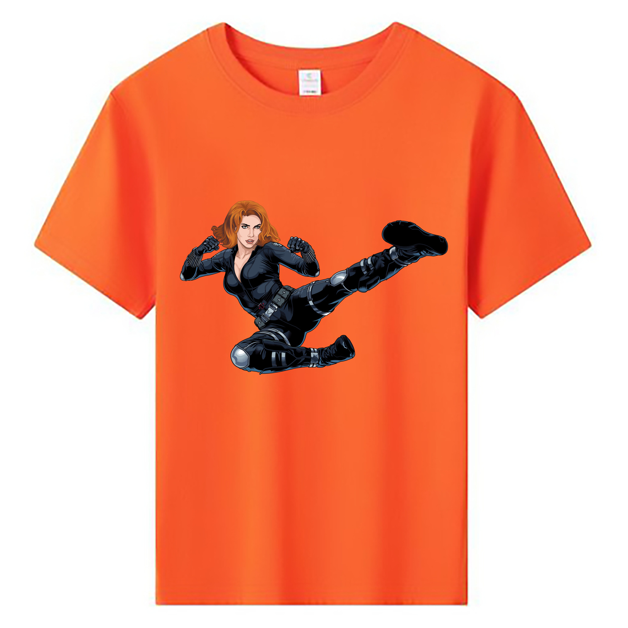 （画像用） アベンジャーズ The Avengers 綿100％キッズTシャツ（フロントプリント）