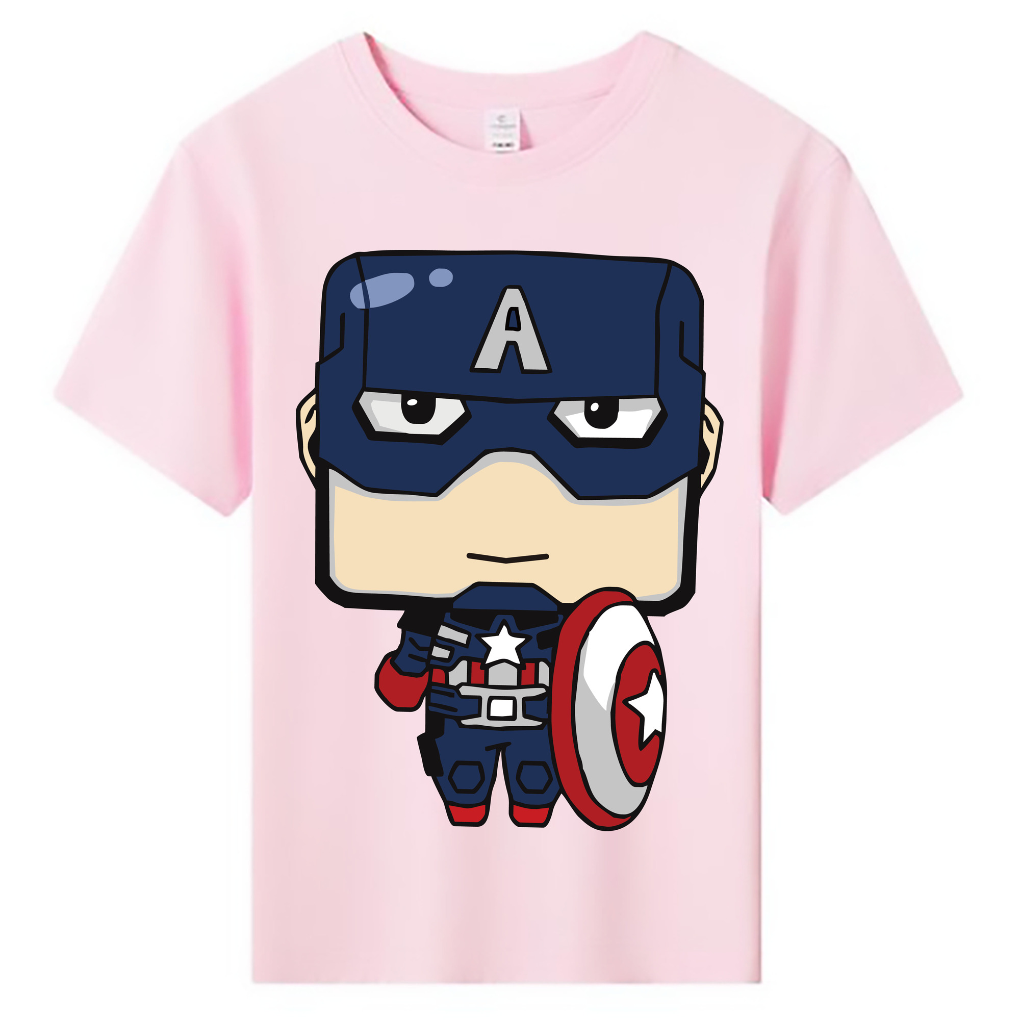 （画像用） アベンジャーズ The Avengers 綿100％キッズTシャツ（フロントプリント）