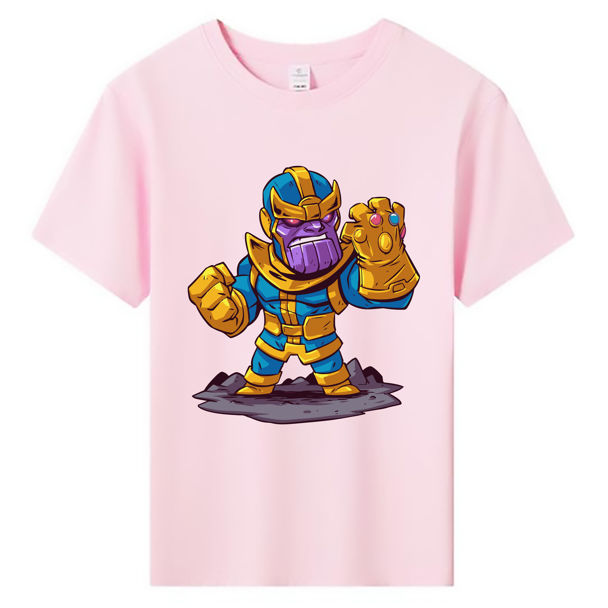 （画像用） アベンジャーズ The Avengers 綿100％キッズTシャツ（フロントプリント）