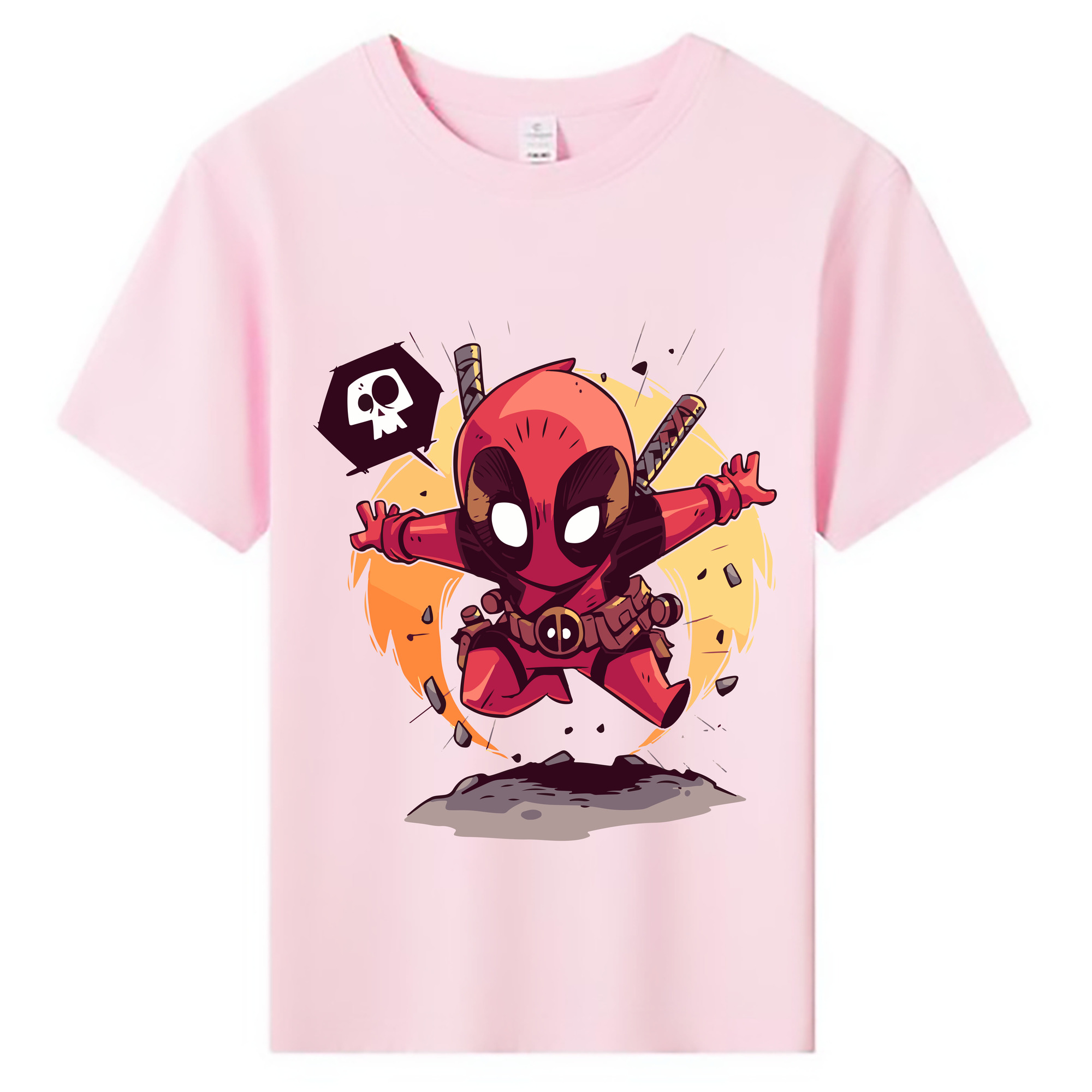 （画像用） アベンジャーズ The Avengers 綿100％キッズTシャツ（フロントプリント）