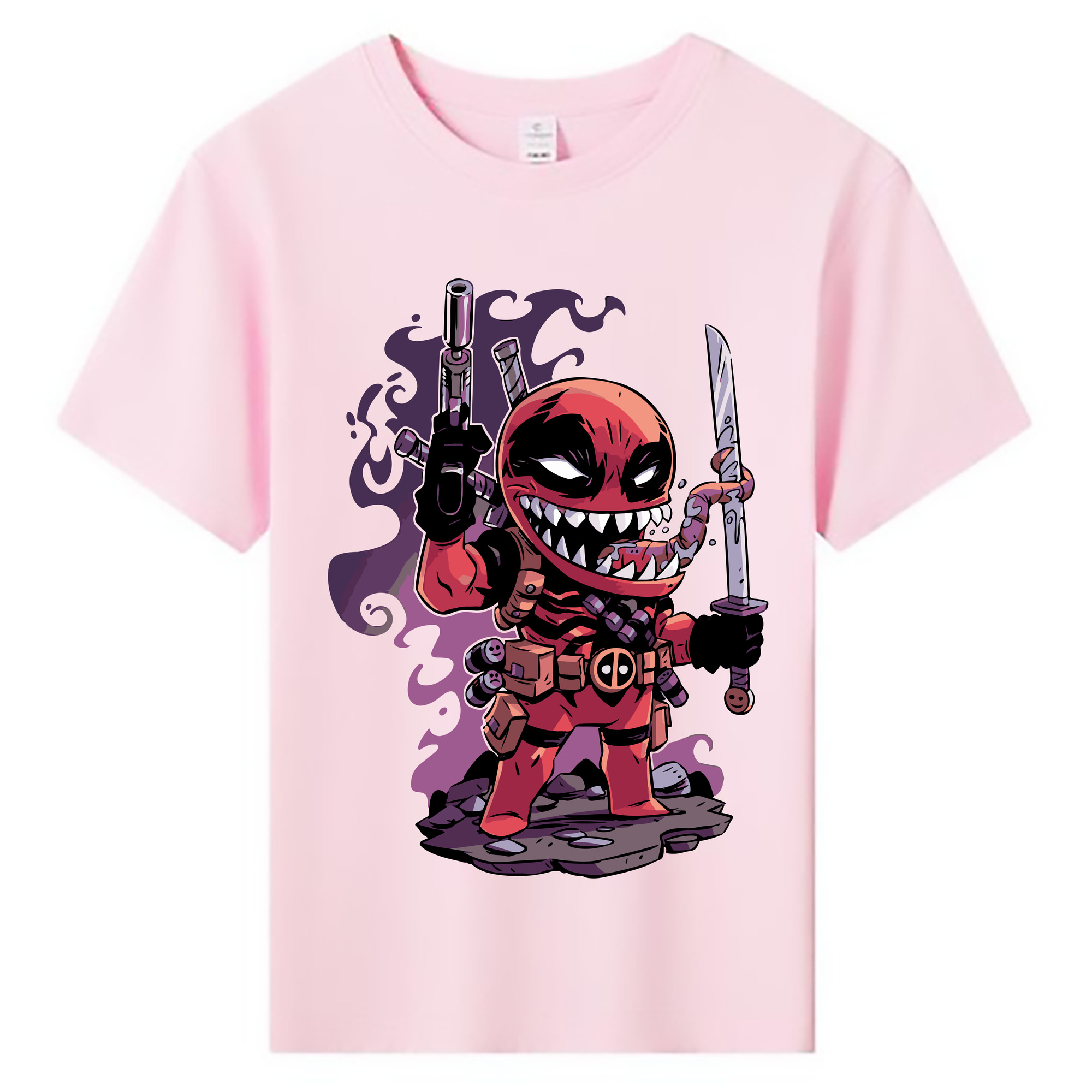 （画像用） アベンジャーズ The Avengers 綿100％キッズTシャツ（フロントプリント）