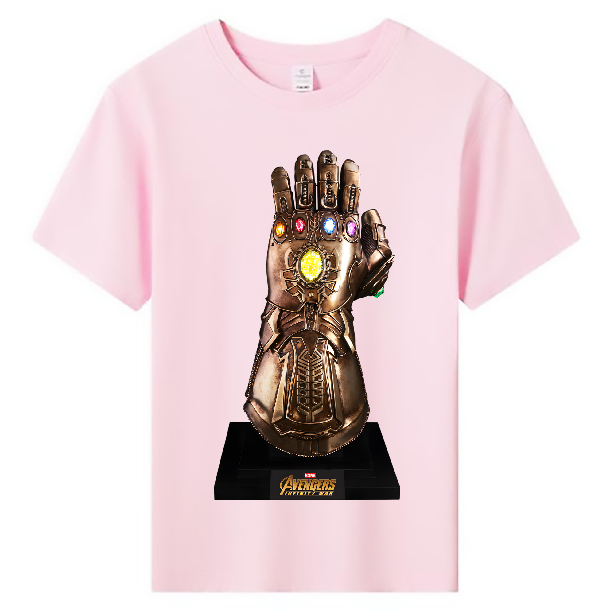（画像用） アベンジャーズ The Avengers 綿100％キッズTシャツ（フロントプリント）