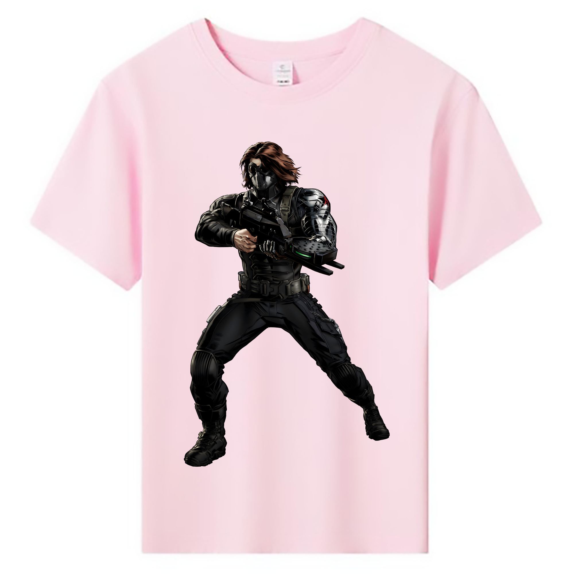 （画像用） アベンジャーズ The Avengers 綿100％キッズTシャツ（フロントプリント）