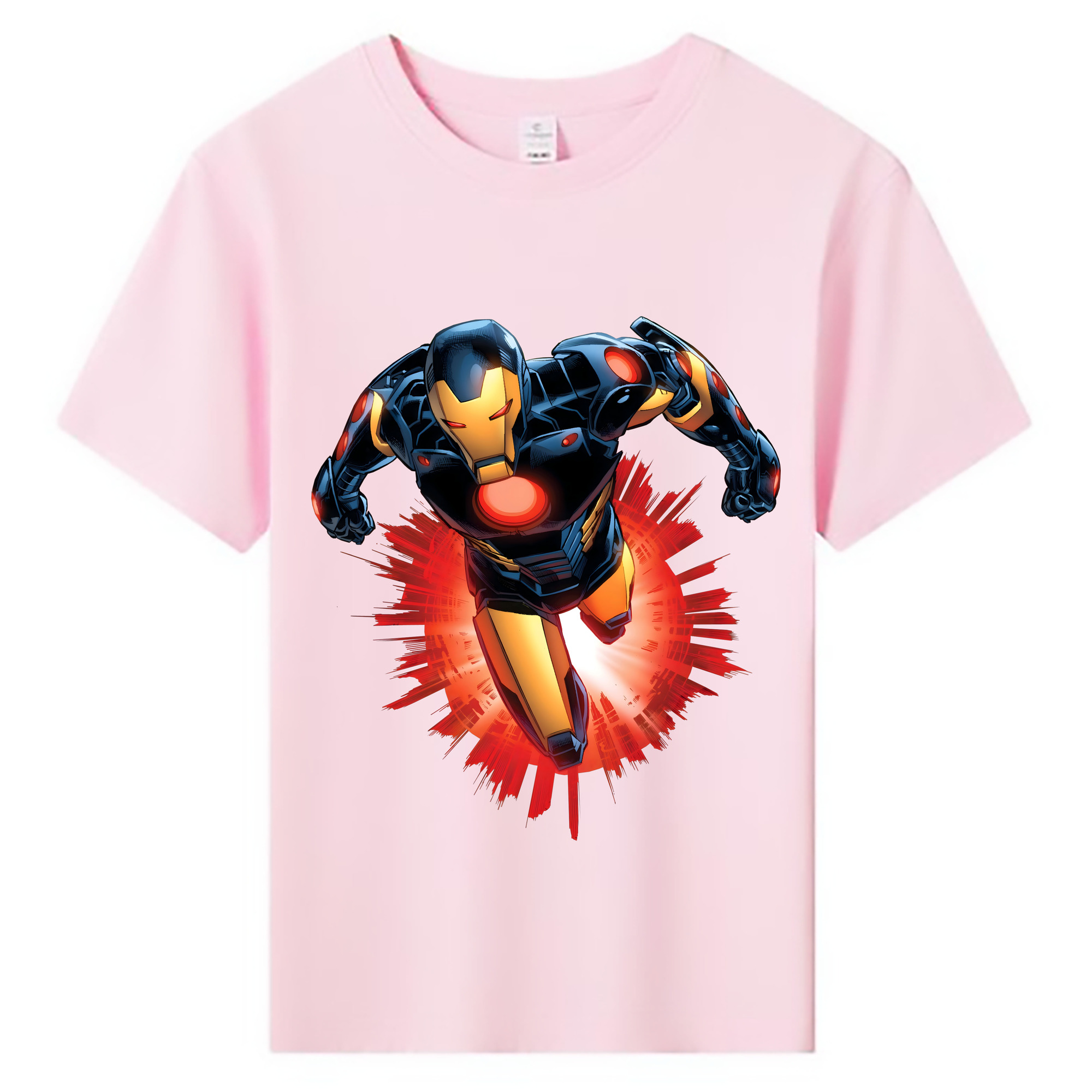 （画像用） アベンジャーズ The Avengers 綿100％キッズTシャツ（フロントプリント）
