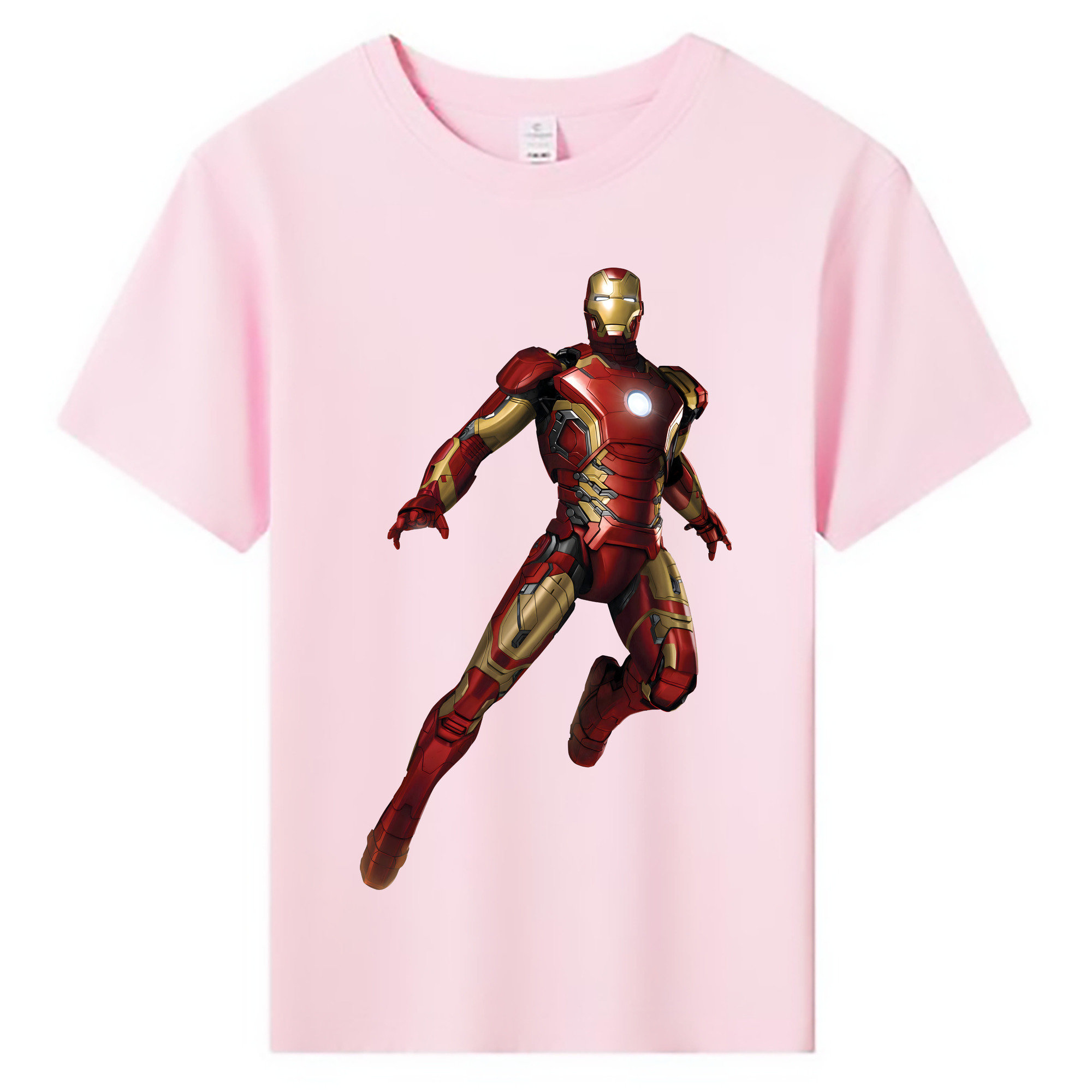 （画像用） アベンジャーズ The Avengers 綿100％キッズTシャツ（フロントプリント）