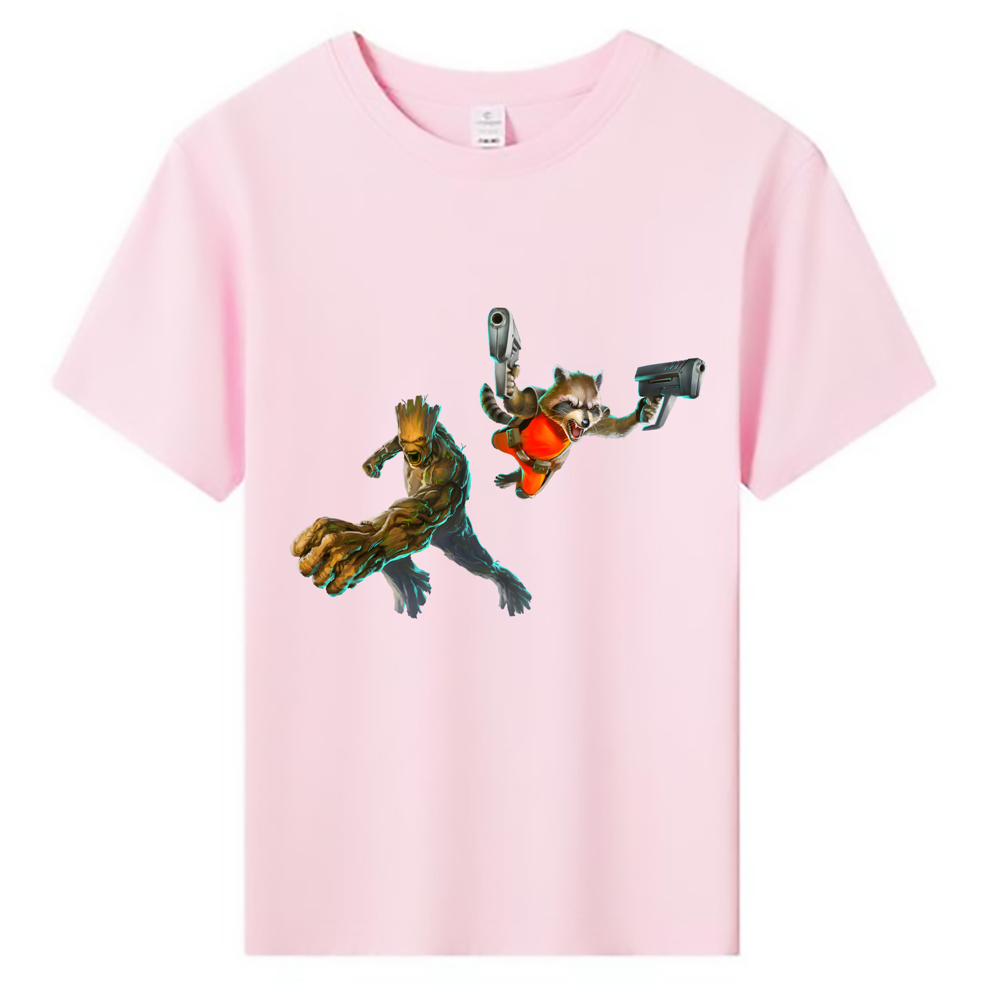 （画像用） アベンジャーズ The Avengers 綿100％キッズTシャツ（フロントプリント）