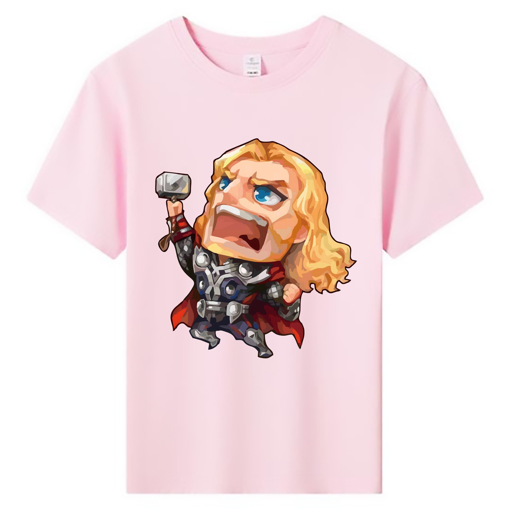 （画像用） アベンジャーズ The Avengers 綿100％キッズTシャツ（フロントプリント）