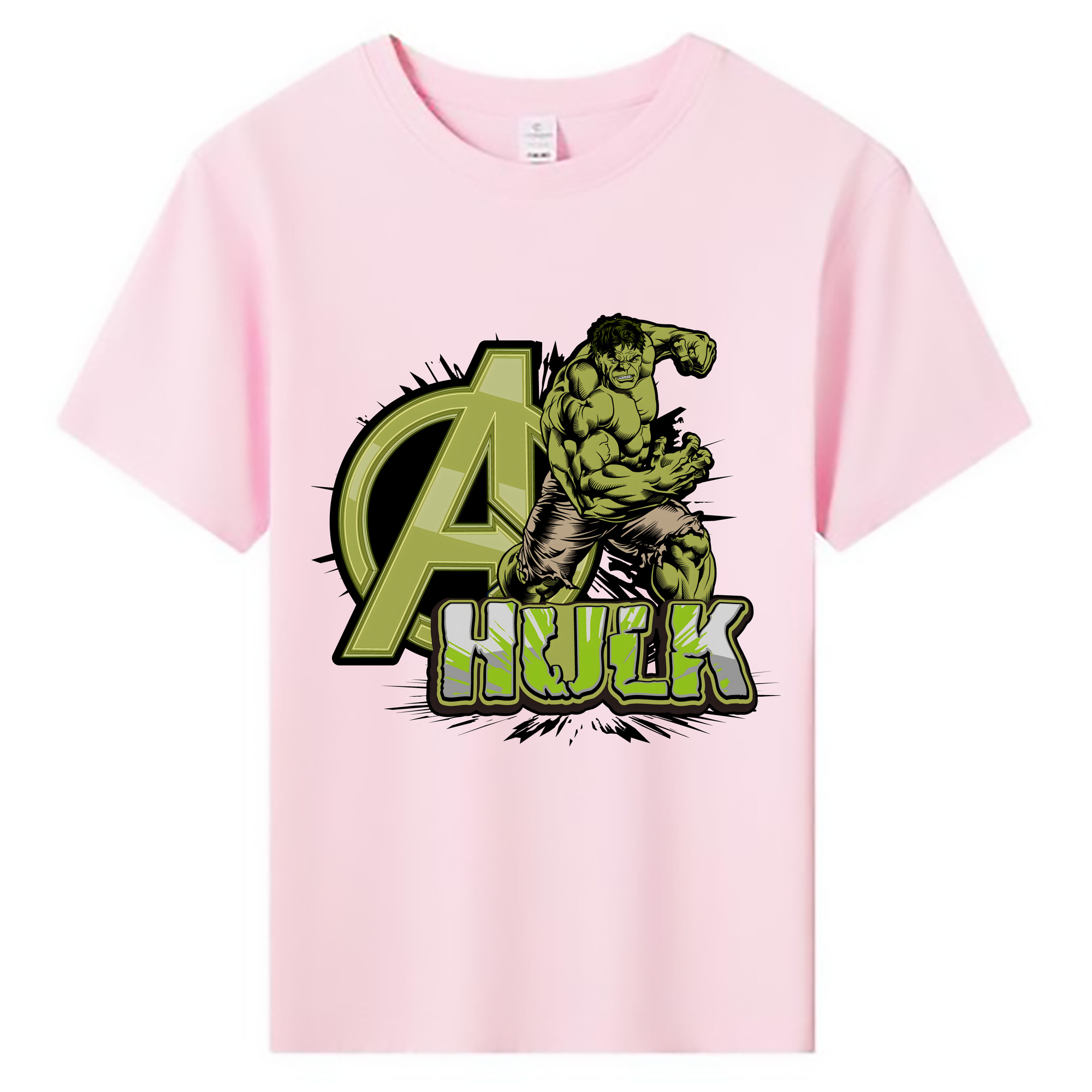 （画像用） アベンジャーズ The Avengers 綿100％キッズTシャツ（フロントプリント）