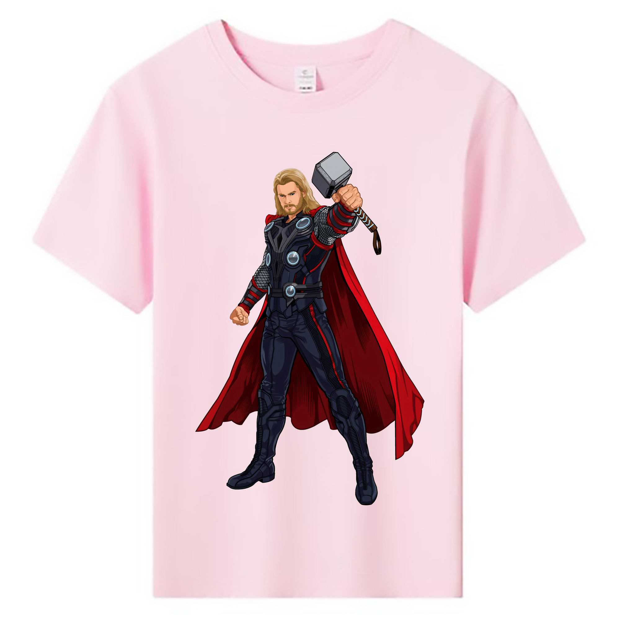 （画像用） アベンジャーズ The Avengers 綿100％キッズTシャツ（フロントプリント）