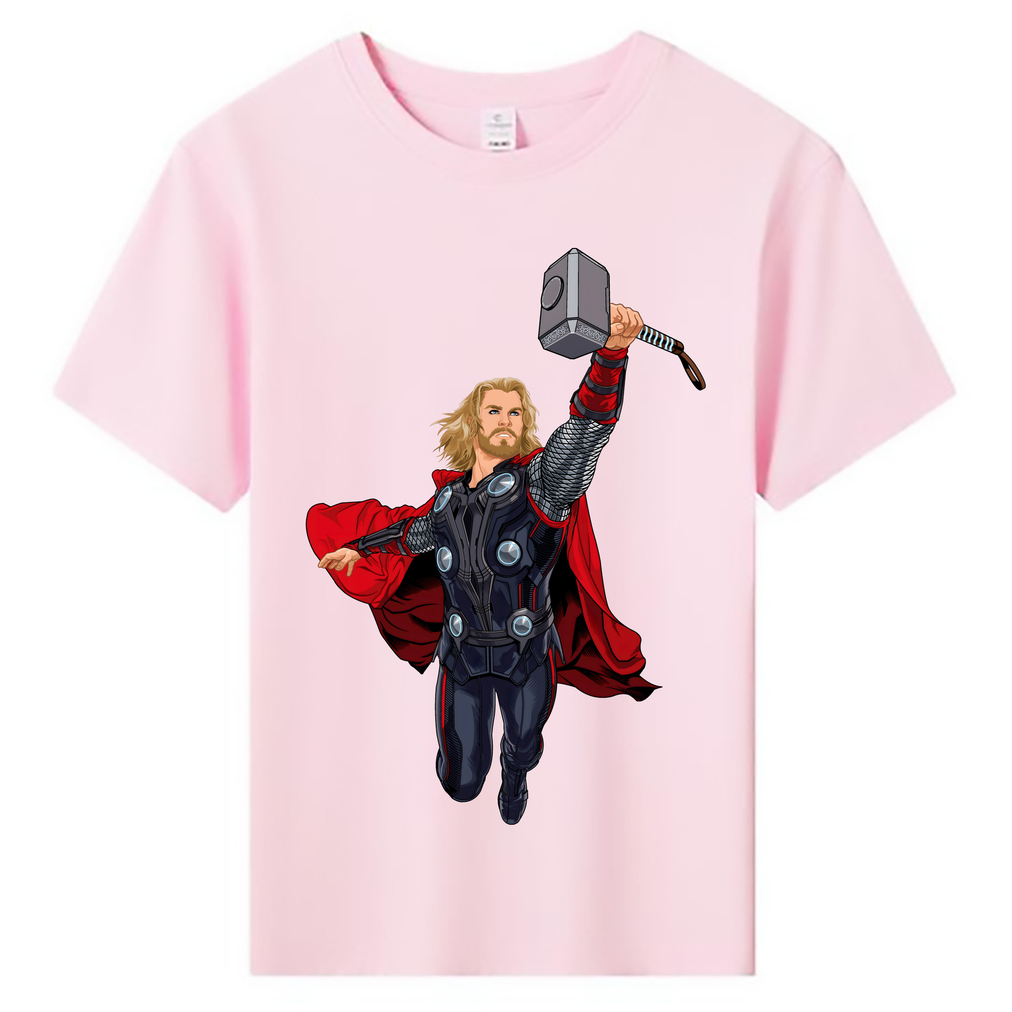 （画像用） アベンジャーズ The Avengers 綿100％キッズTシャツ（フロントプリント）