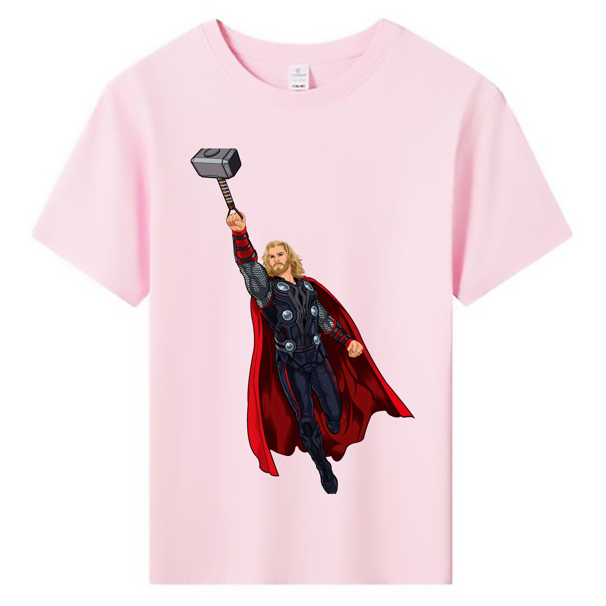 （画像用） アベンジャーズ The Avengers 綿100％キッズTシャツ（フロントプリント）