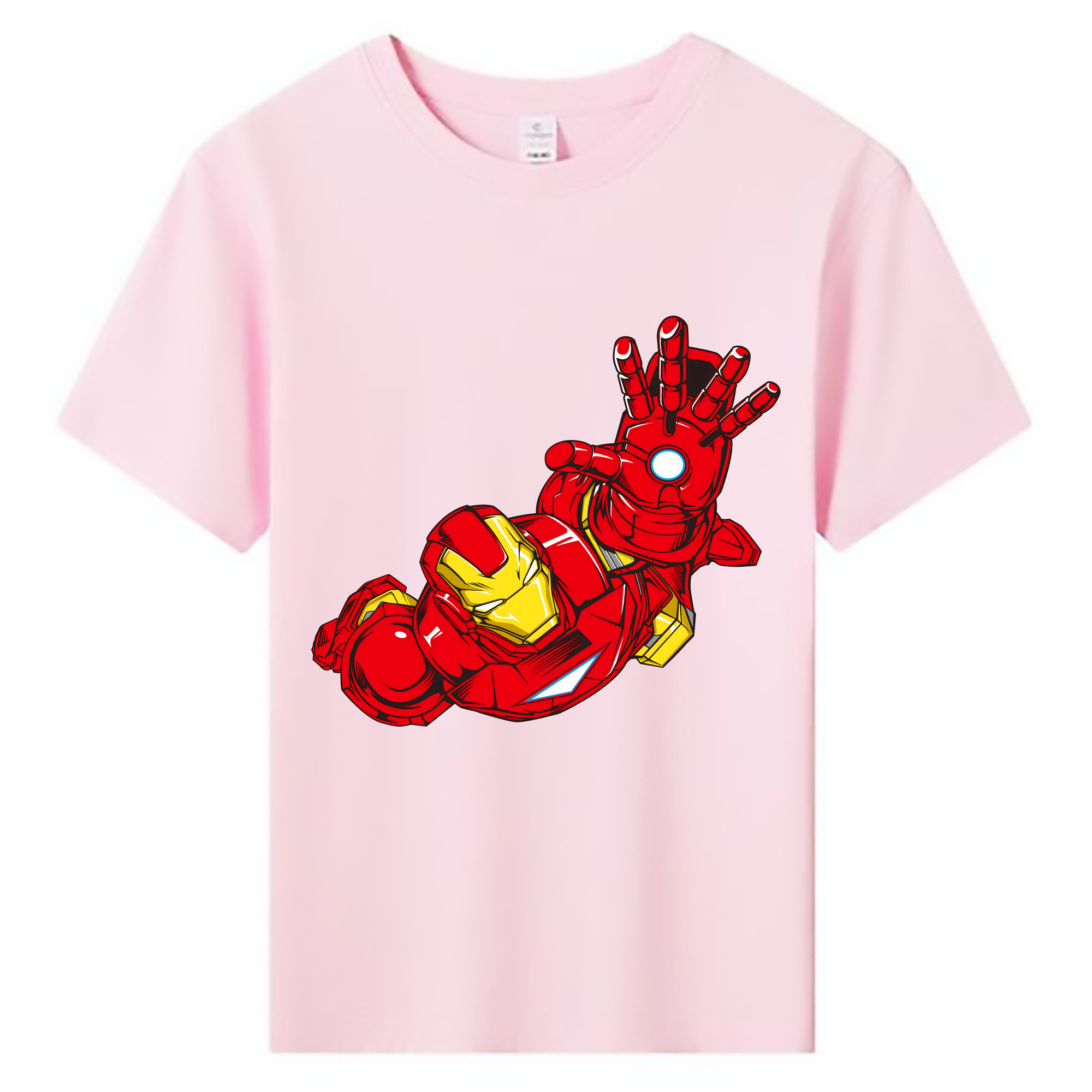 （画像用） アベンジャーズ The Avengers 綿100％キッズTシャツ（フロントプリント）