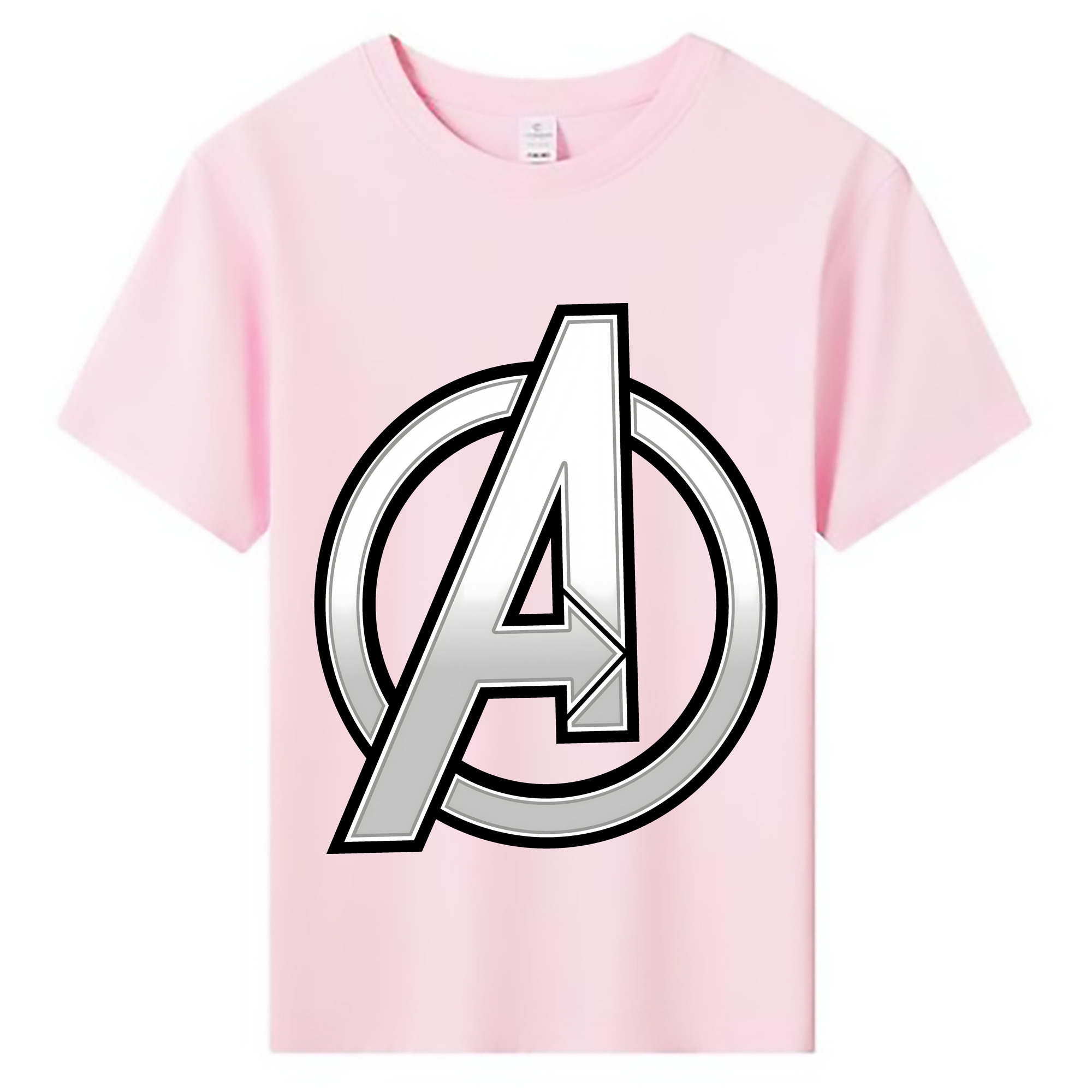 （画像用） アベンジャーズ The Avengers 綿100％キッズTシャツ（フロントプリント）