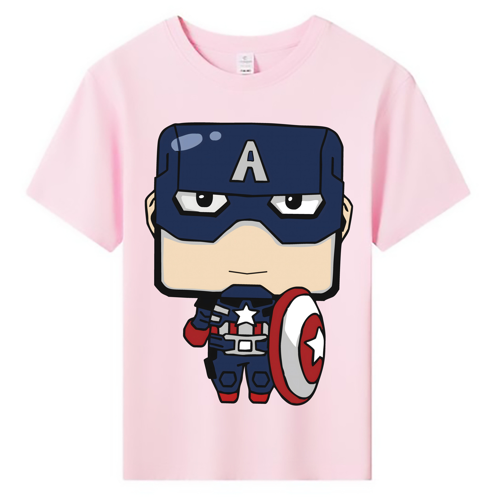 （画像用） アベンジャーズ The Avengers 綿100％キッズTシャツ（フロントプリント）