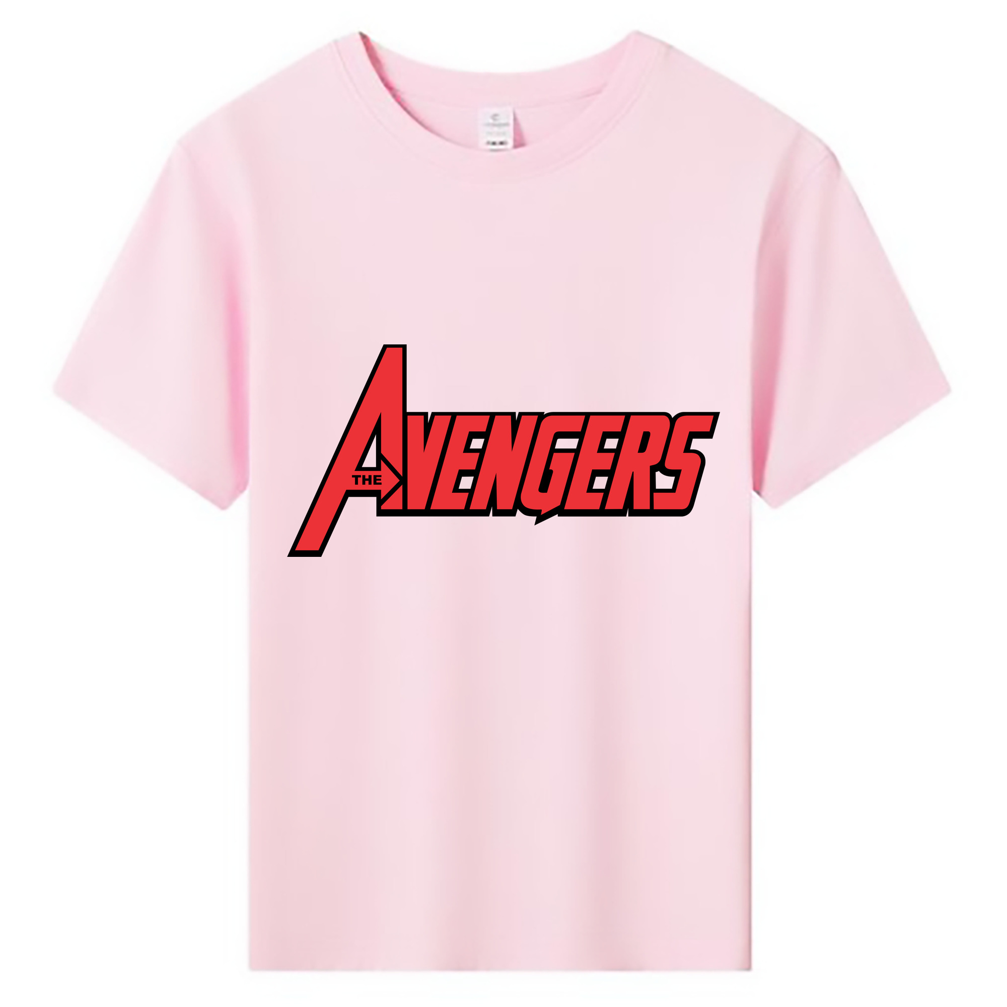 （画像用） アベンジャーズ The Avengers 綿100％キッズTシャツ（フロントプリント）