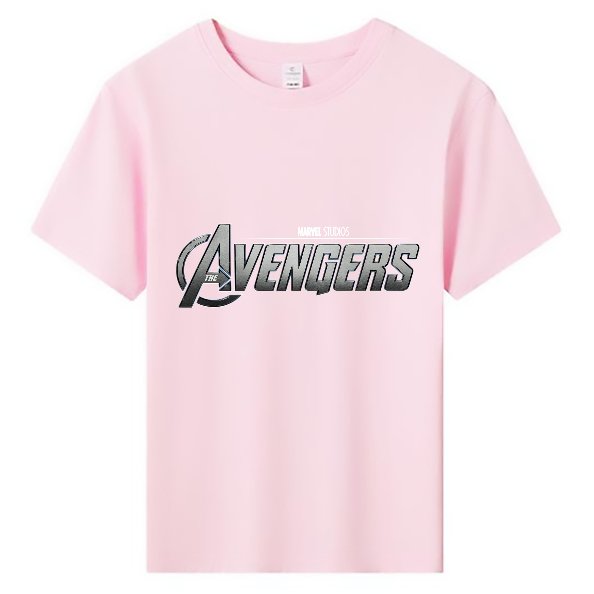 （画像用） アベンジャーズ The Avengers 綿100％キッズTシャツ（フロントプリント）